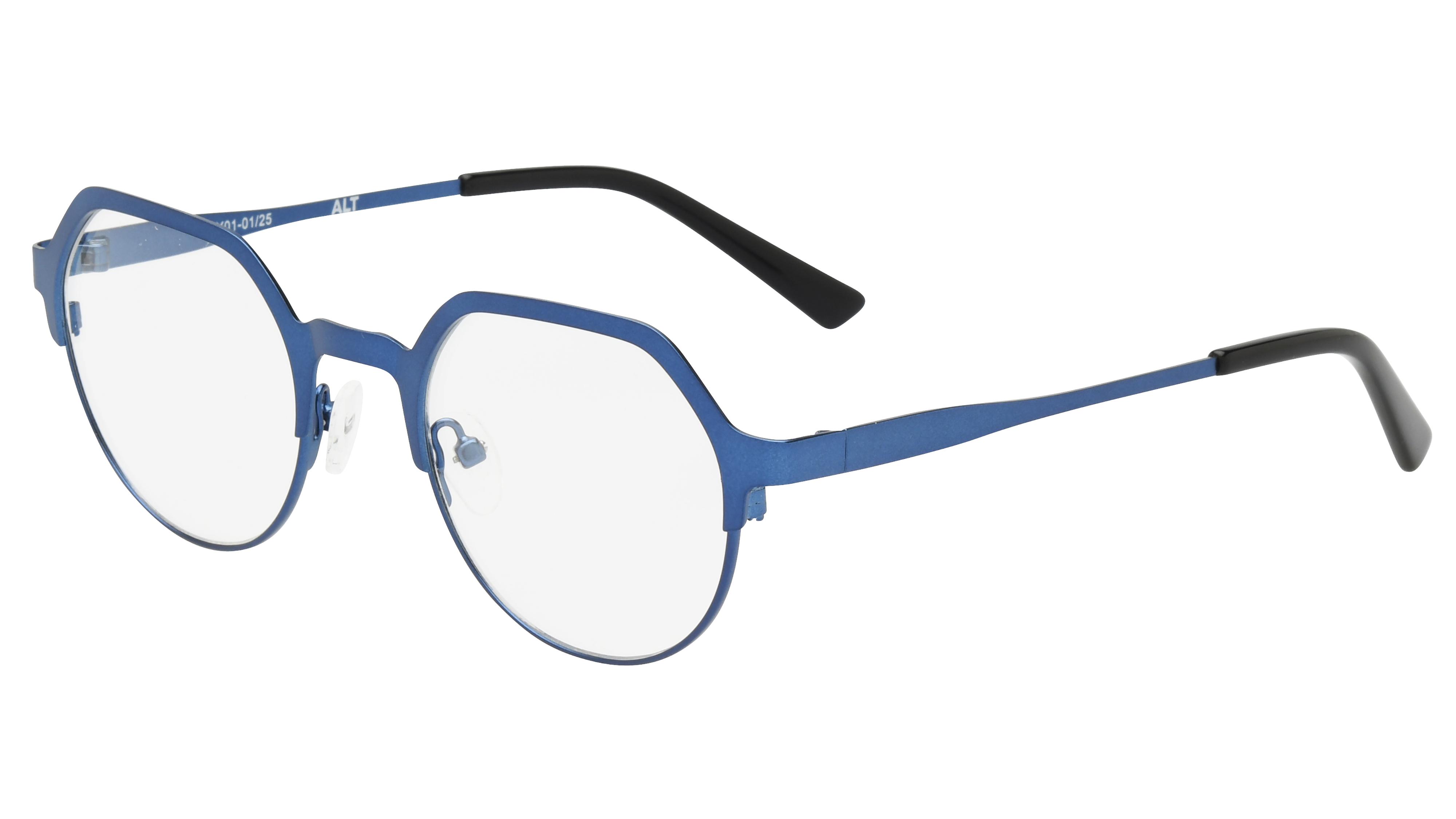 Lunettes de vue Alternance Enfant Bleu Ronde alt25118 Trois-Quart
