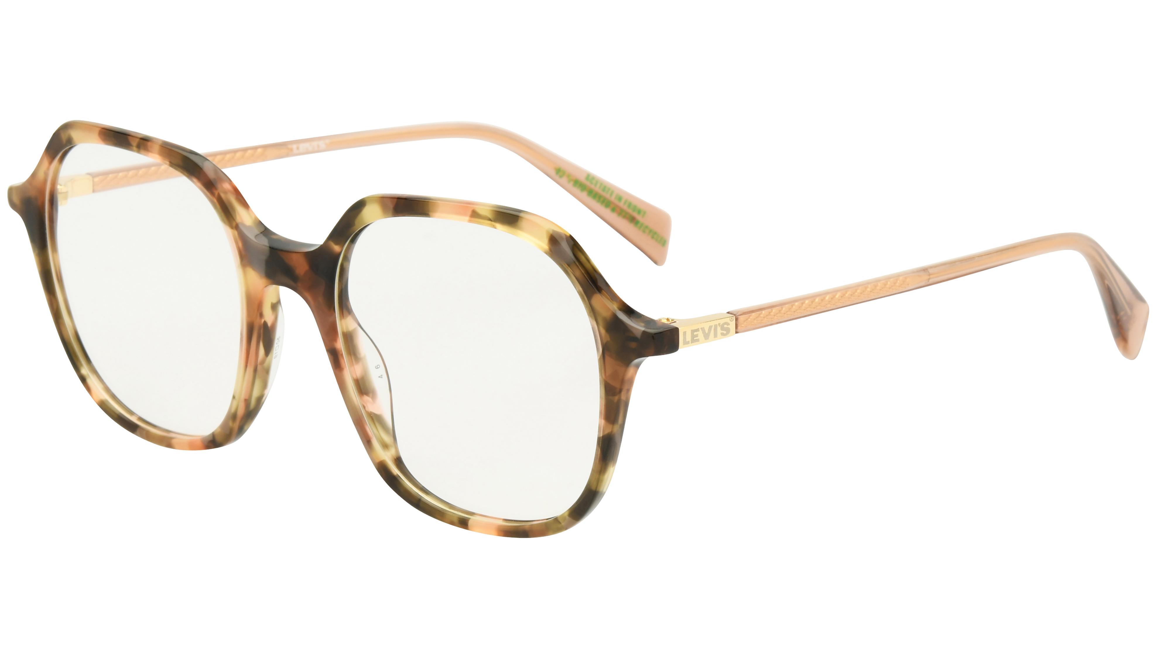 Lunettes de vue Levi's Femme Ecaille Carré lv1098 Trois-Quart
