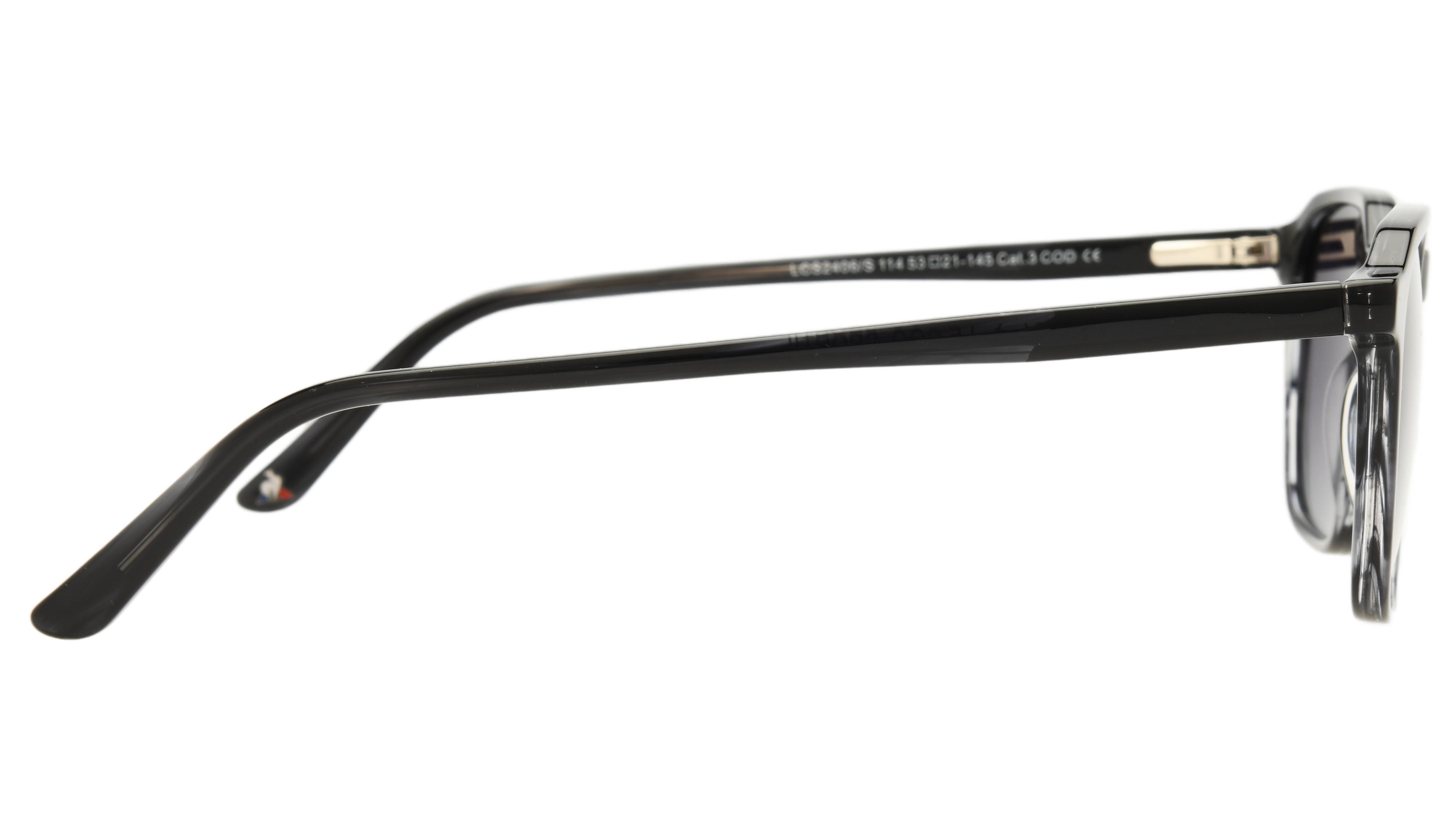 Lunettes de soleil Le Coq Sportif Homme Gris Rectangle Lcs2406/S Droite