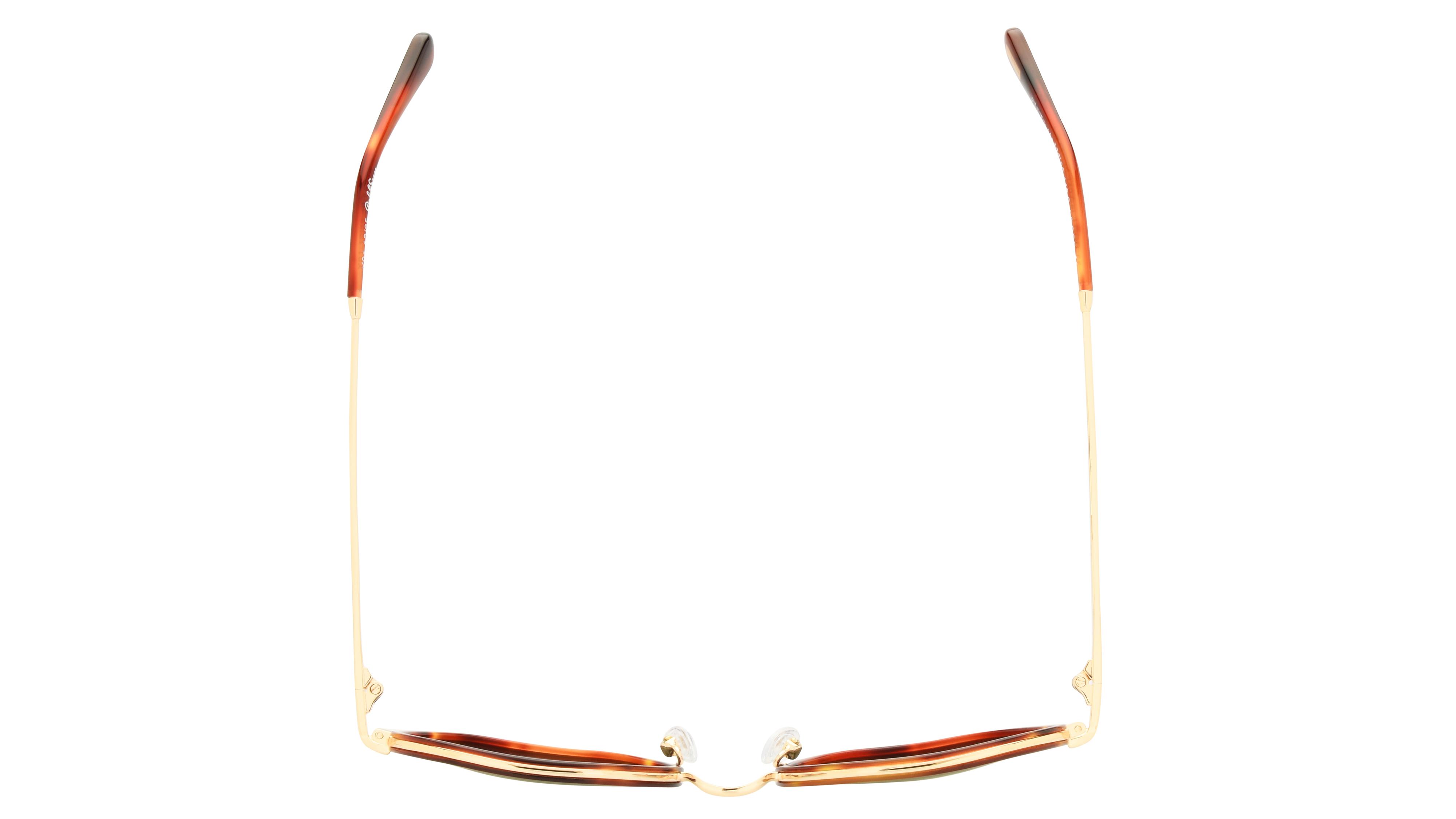 Lunettes de soleil Pol&Sun Femme Marron Tonneau pos2501 Dessus