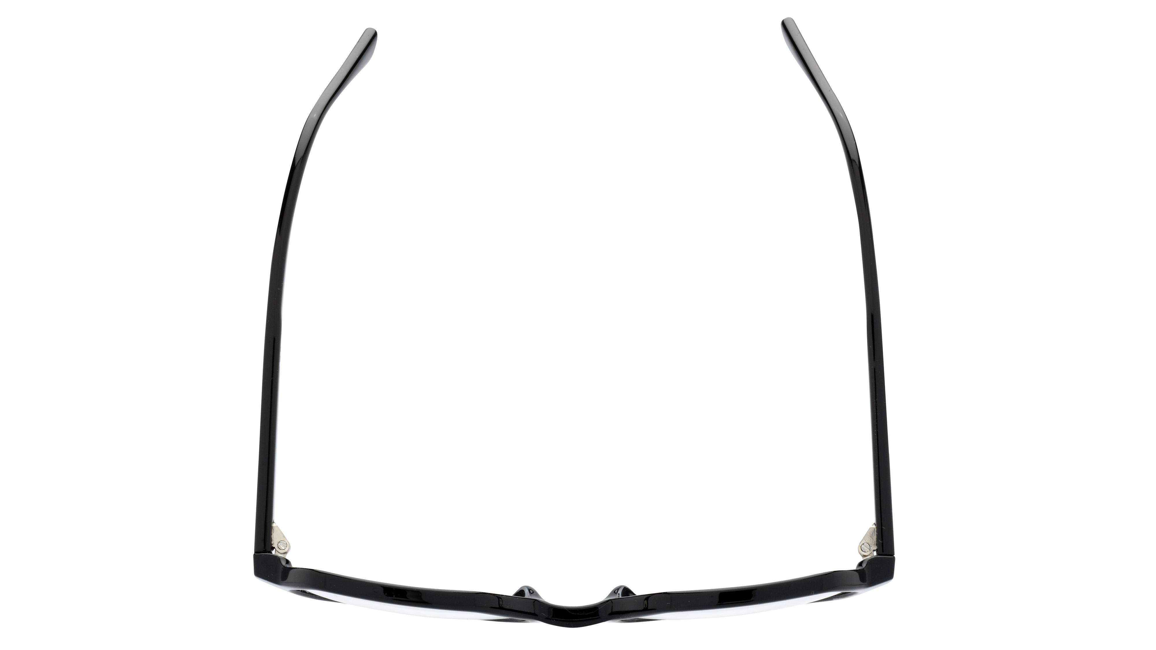 Lunettes de vue Alternance Femme Noir Carré Alt23103 Dessus