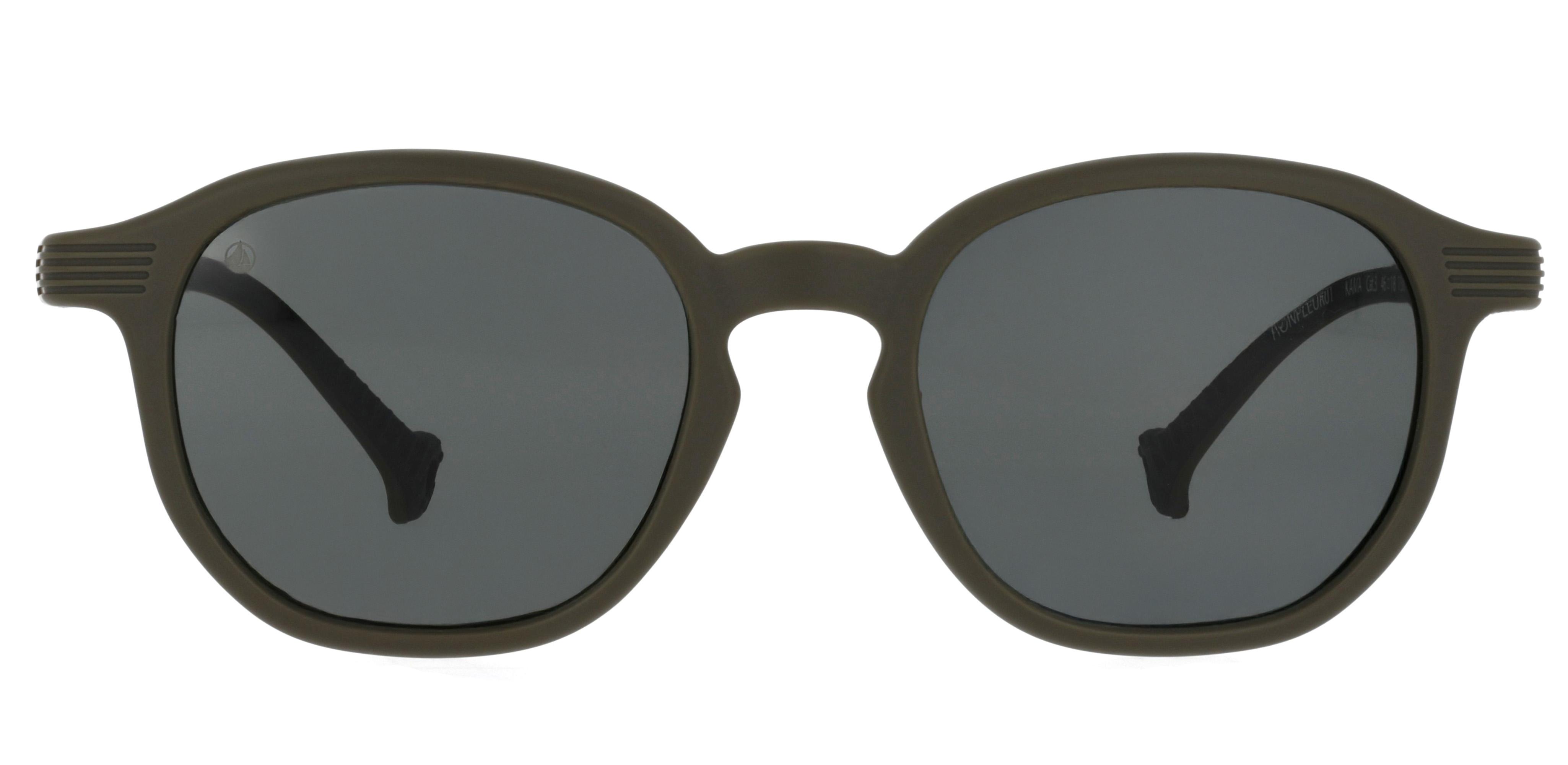 Lunettes de soleil Petit Bateau Enfant Vert Rectangle Honfleur Face