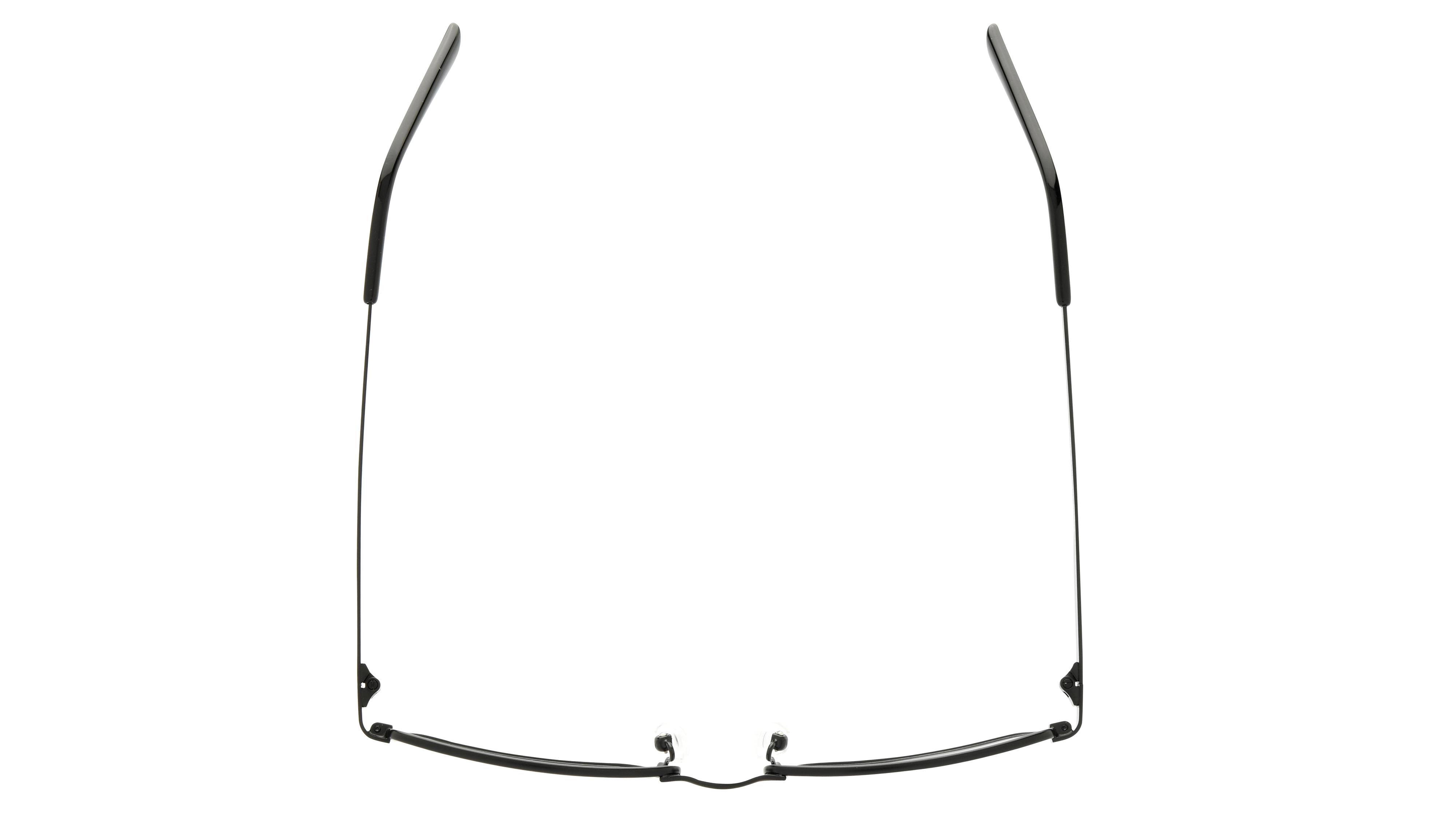 Lunettes de vue Alternance Homme Noir Rectangle Alt24105 Dessus