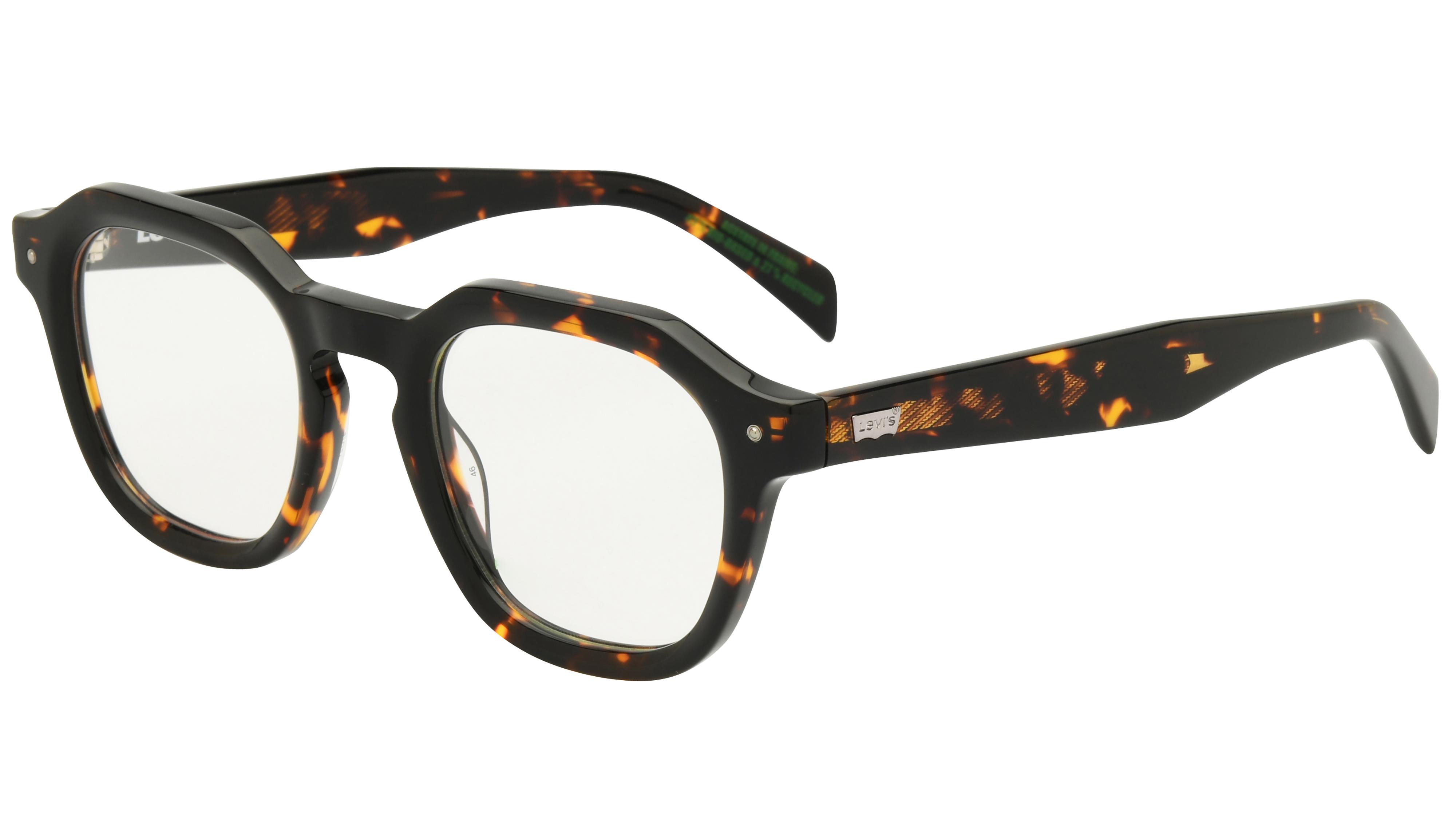Lunettes de vue Levi's Homme Ecaille Carré lv5087 Trois-Quart