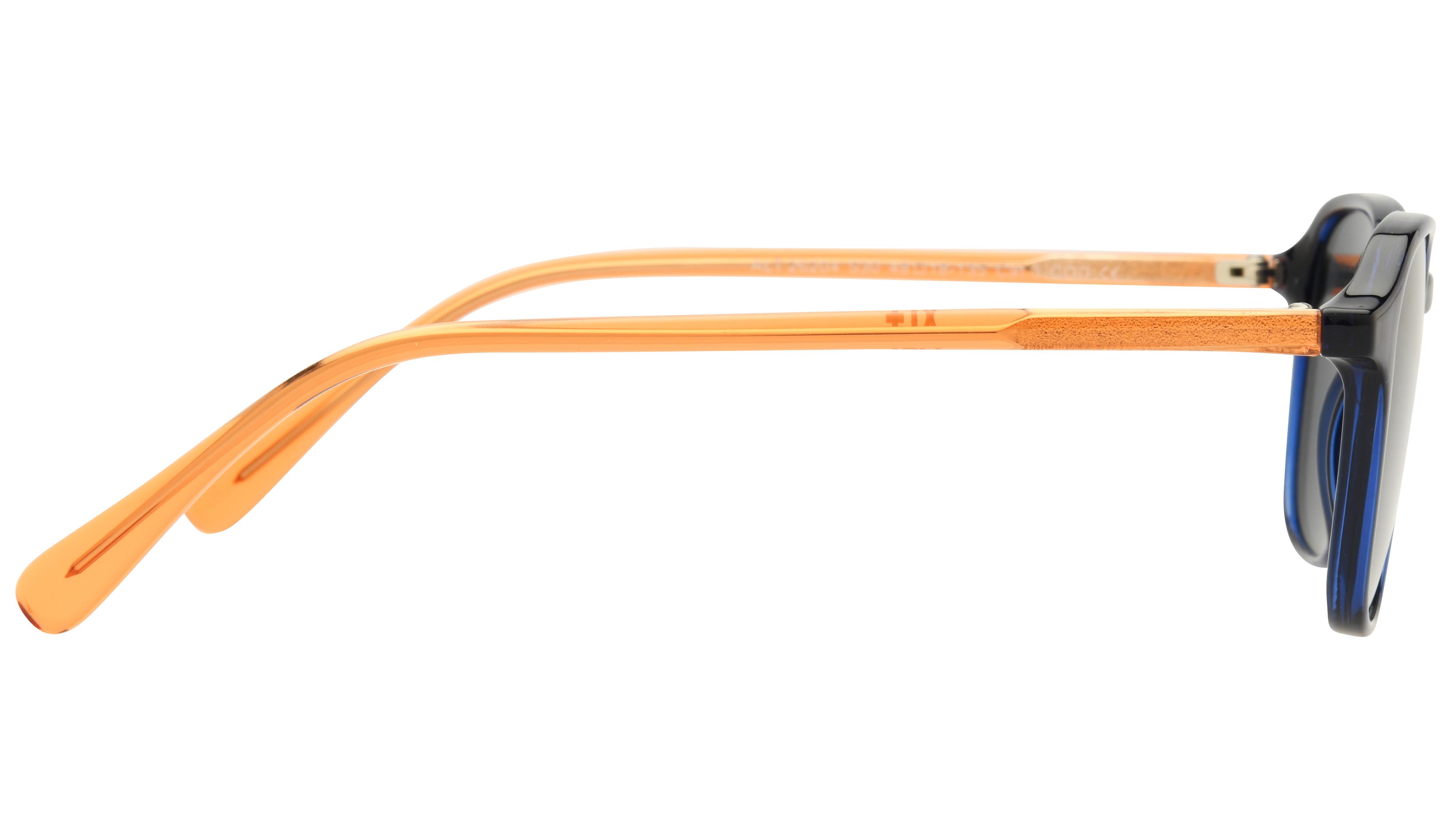 Lunettes de soleil Alternance Enfant Bleu Rectangle alt26204 Droite