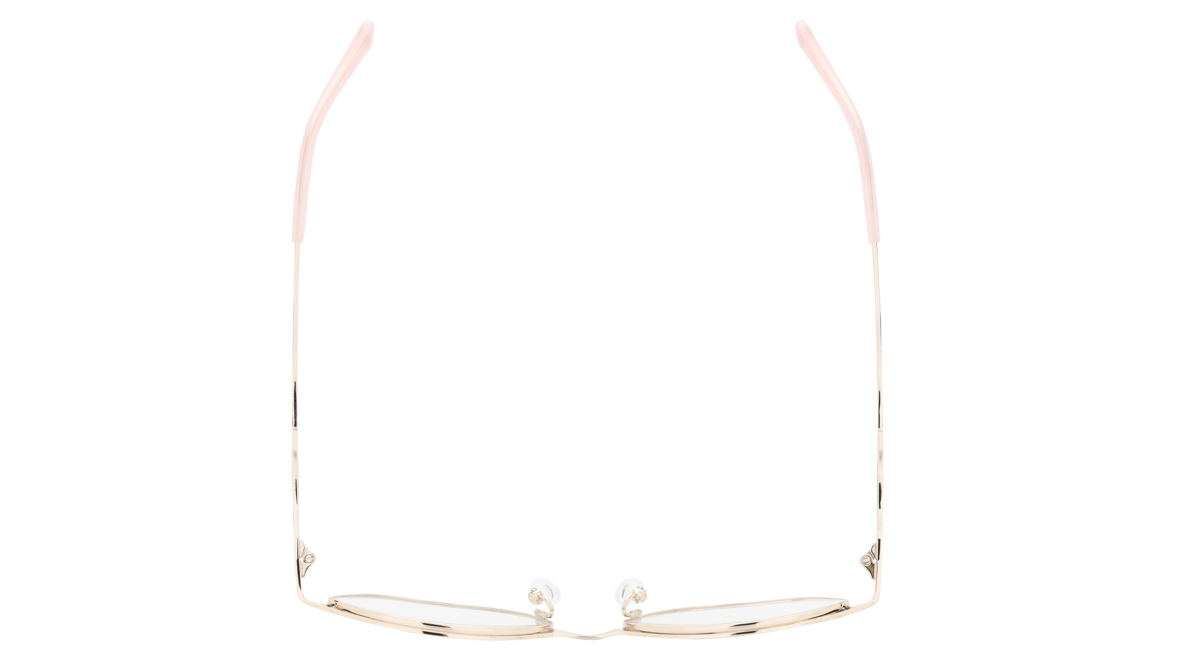 Lunettes de vue Baïa Femme Bleu Rectangle Baa2603 Dessus