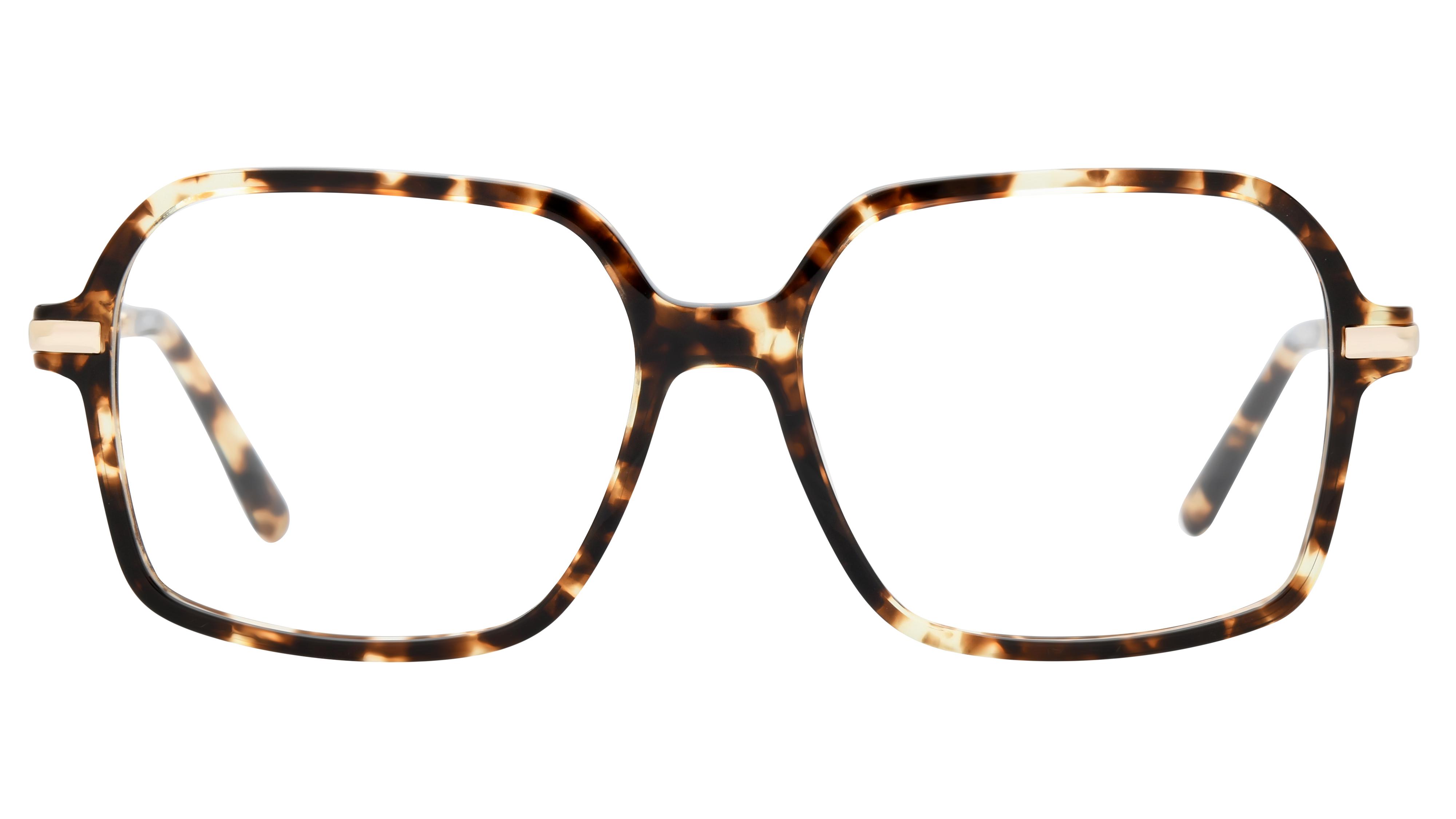 Lunettes de vue Jasma Femme Ecaille Carré Jas2605 Face