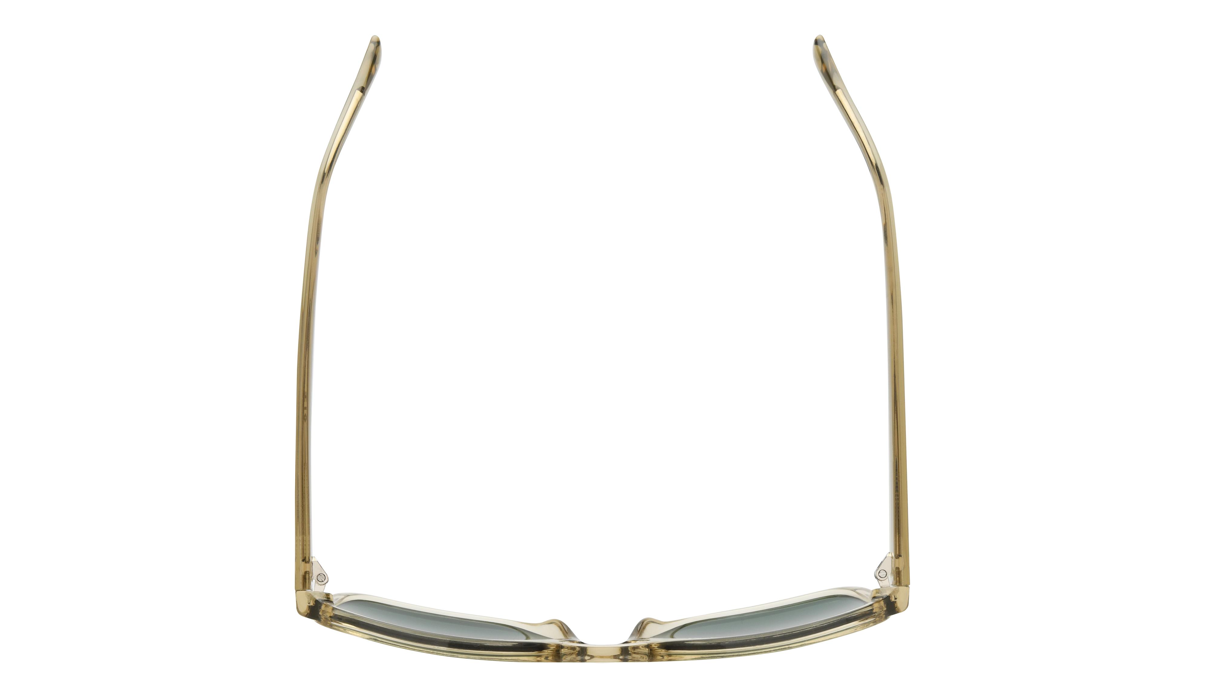 Lunettes de soleil Alternance Homme Jaune Aviateur Alt26211 Dessus