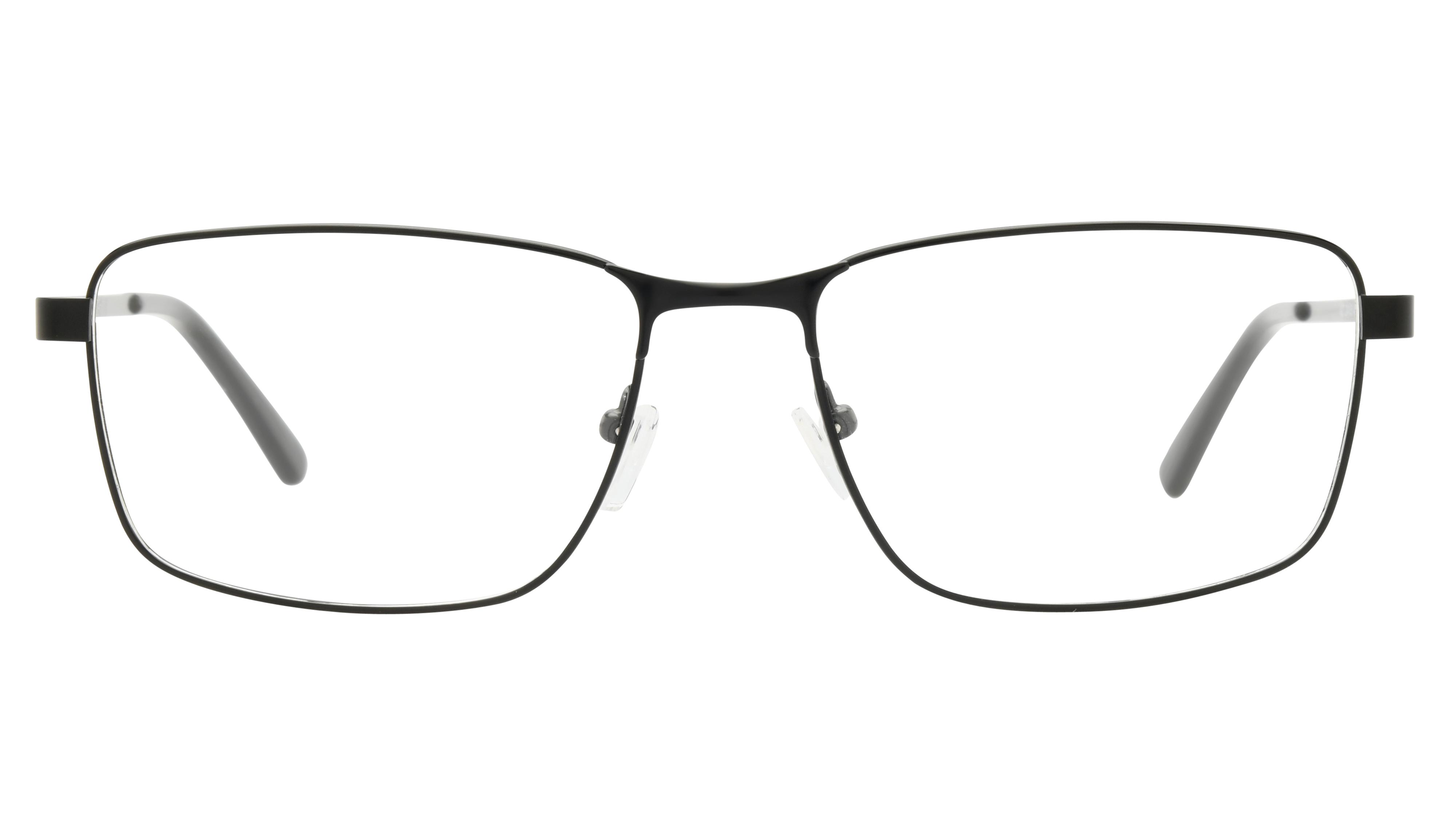 Lunettes de vue Alternance Homme Noir Rectangle Alt24105 Face