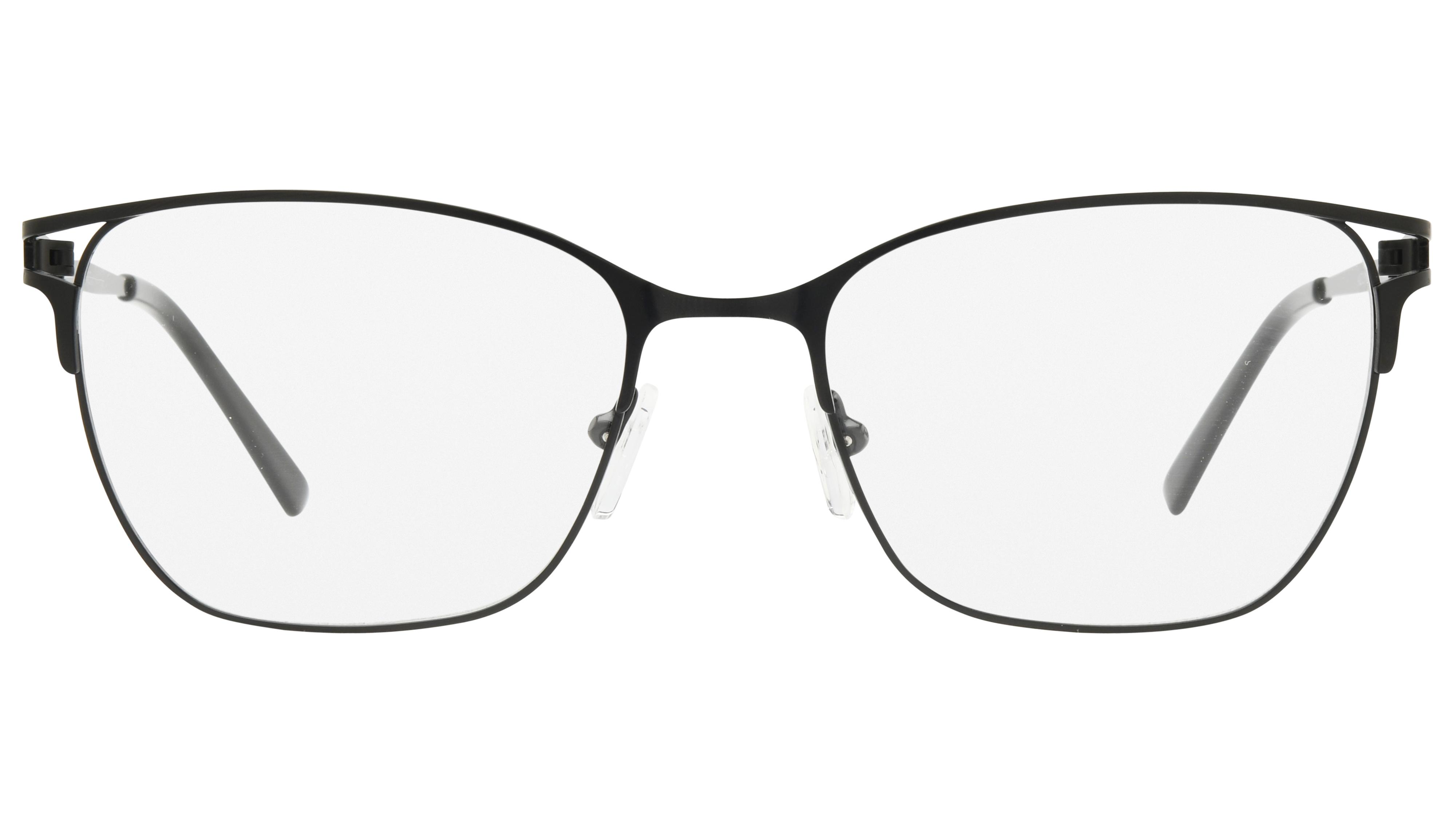 Lunettes de vue Alternance Femme Noir Papillon alt25115 Face