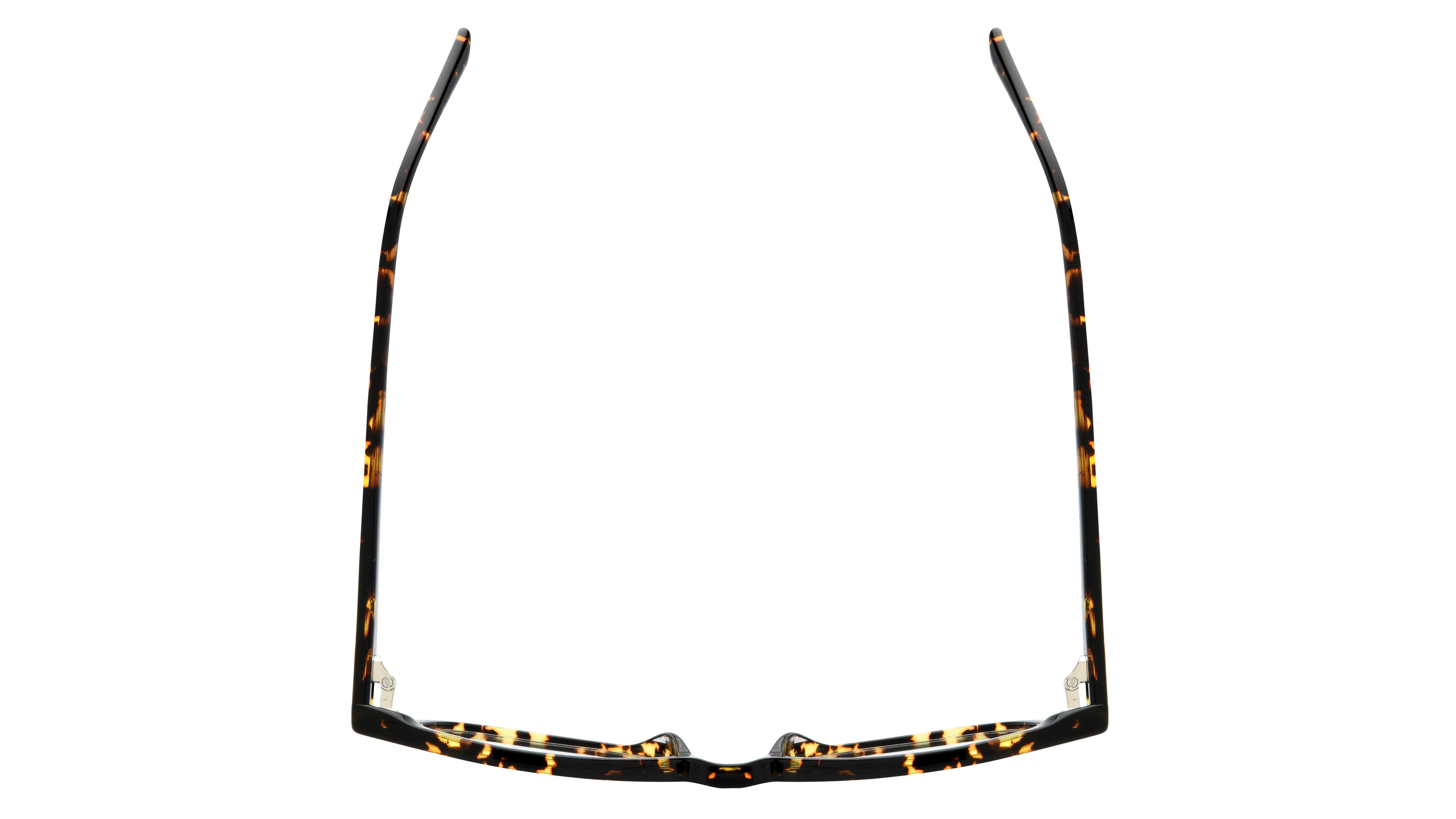 Lunettes de vue La Paresseuse Femme Ecaille Ronde Par2603 Dessus