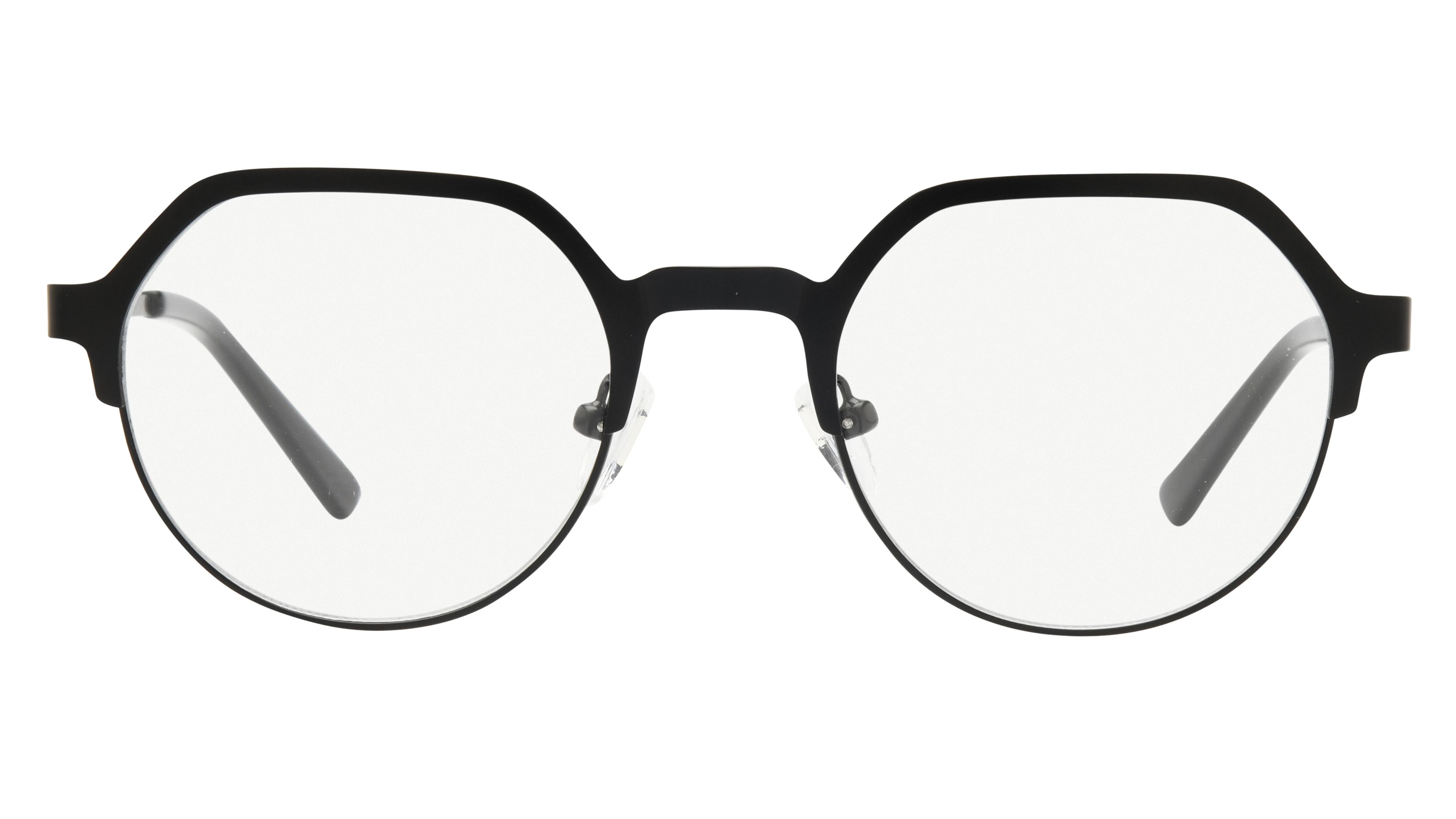 Lunettes de vue Alternance Enfant Noir Ronde alt25118 Face