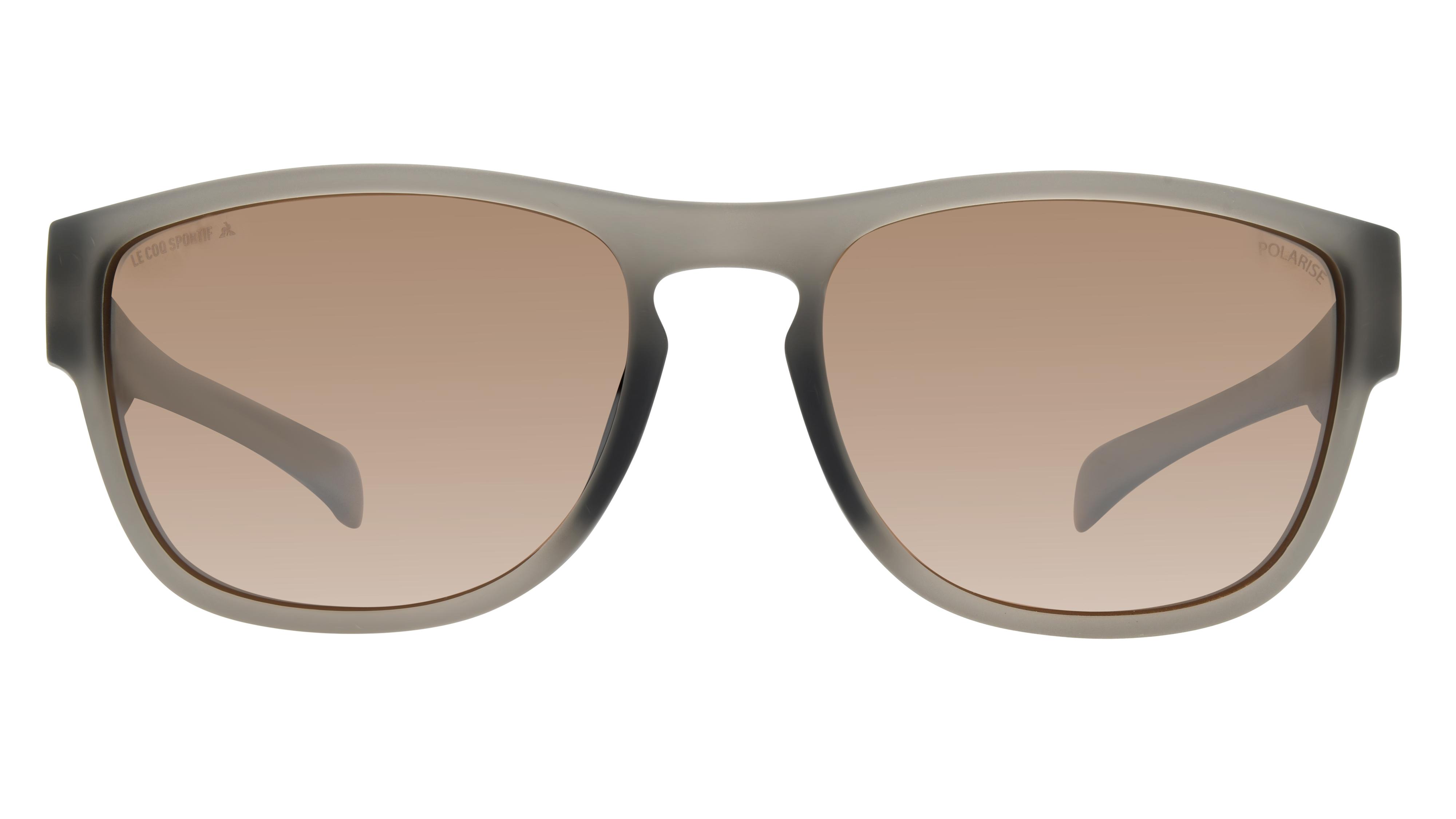 Lunettes de soleil Le Coq Sportif Homme Gris Rectangle Lcs2403/S Face