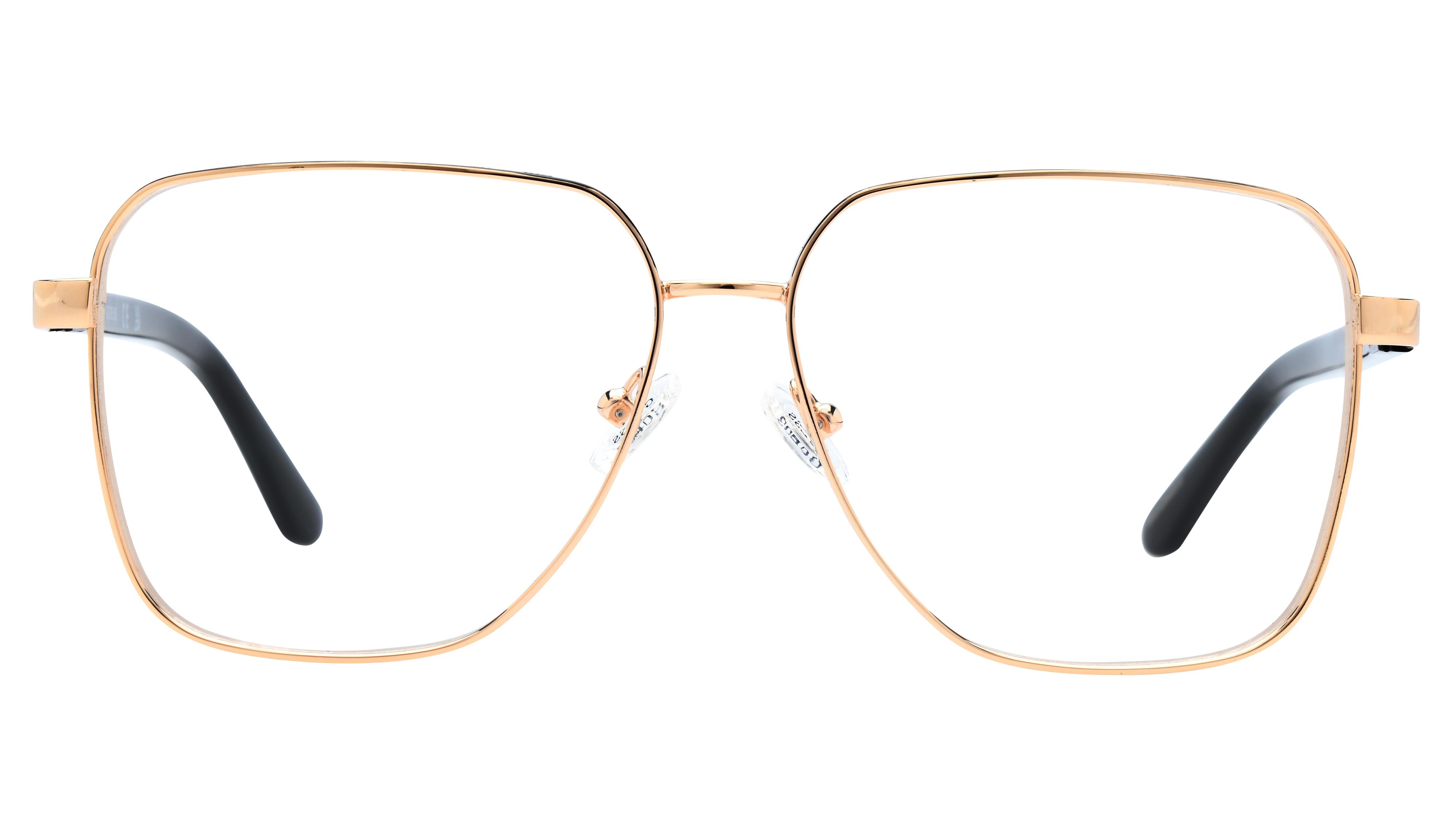 Lunettes de vue Guess Femme Or Carré Gu50125 Face