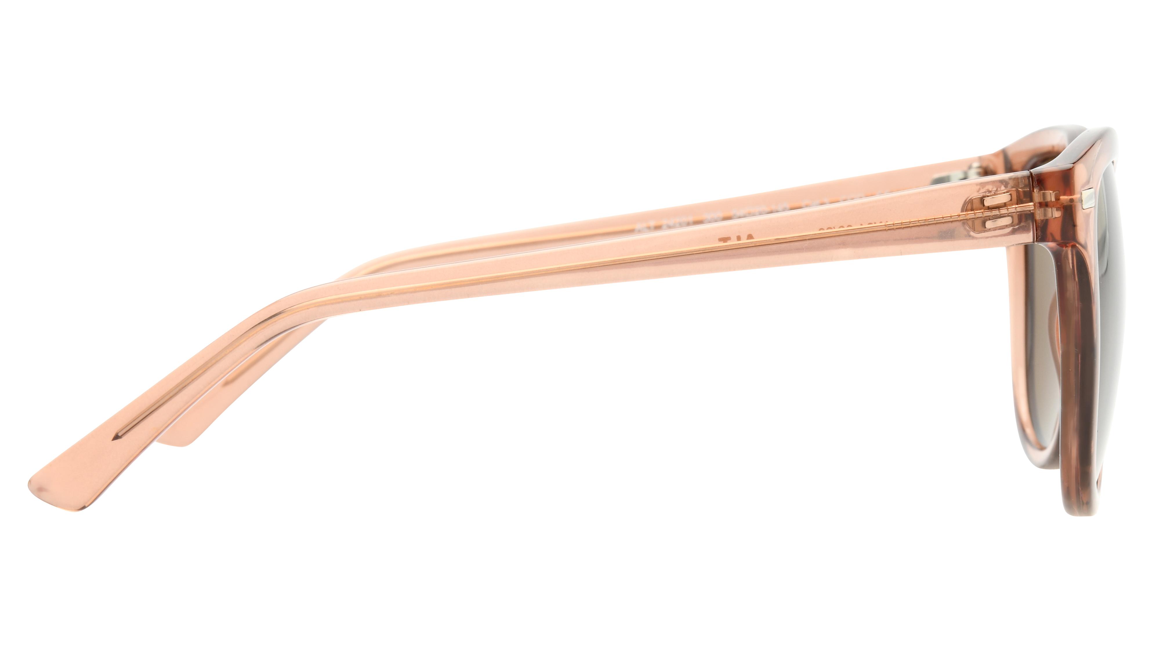 Lunettes de soleil Alternance Femme Marron Papillon Alt24201 Droite