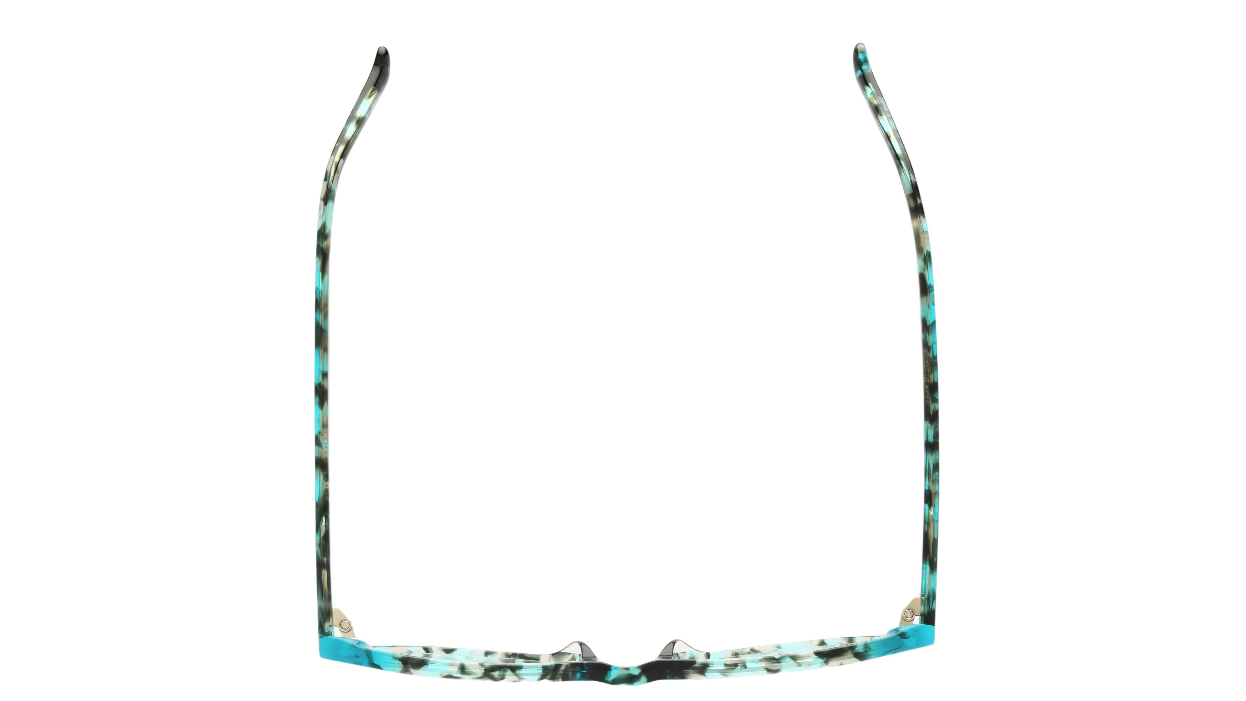 Lunettes de vue Lunatic Femme Bleu Ovale Lun2404 Dessus