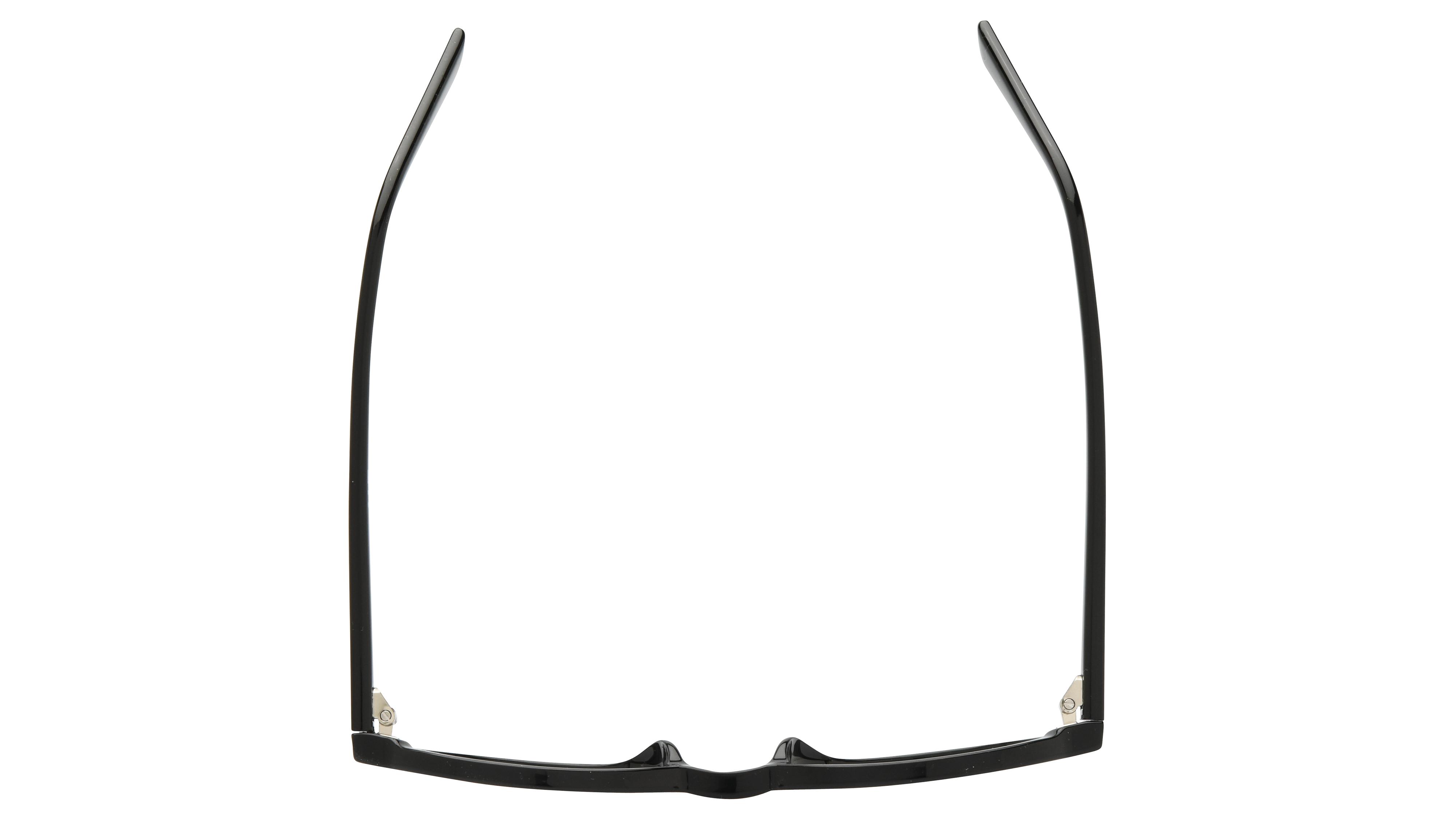 Lunettes de vue Alternance Femme Noir Ovale alt25109 Dessus