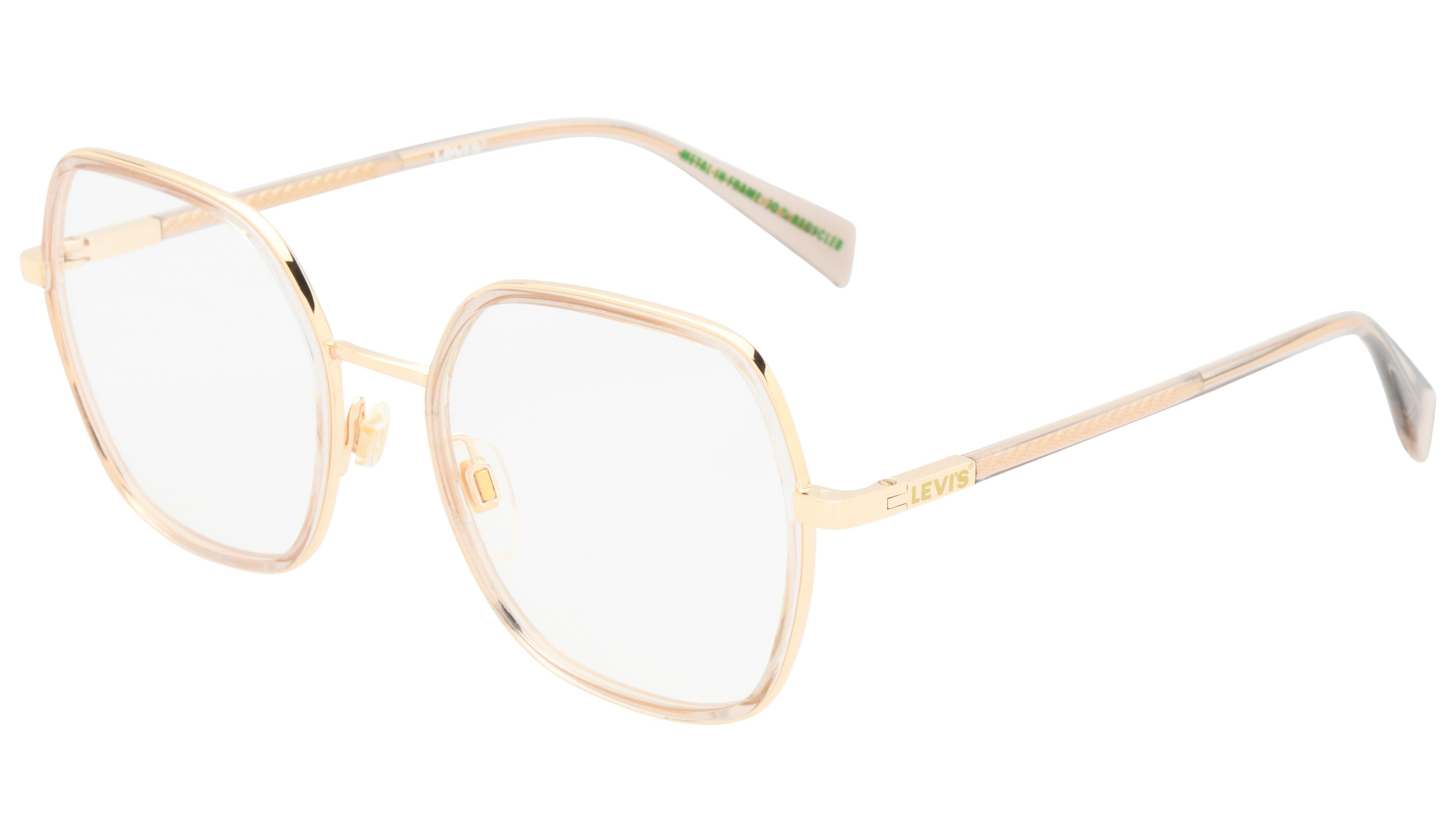 Lunettes de vue Levi's Femme Marron Carré lv1109 Trois-Quart