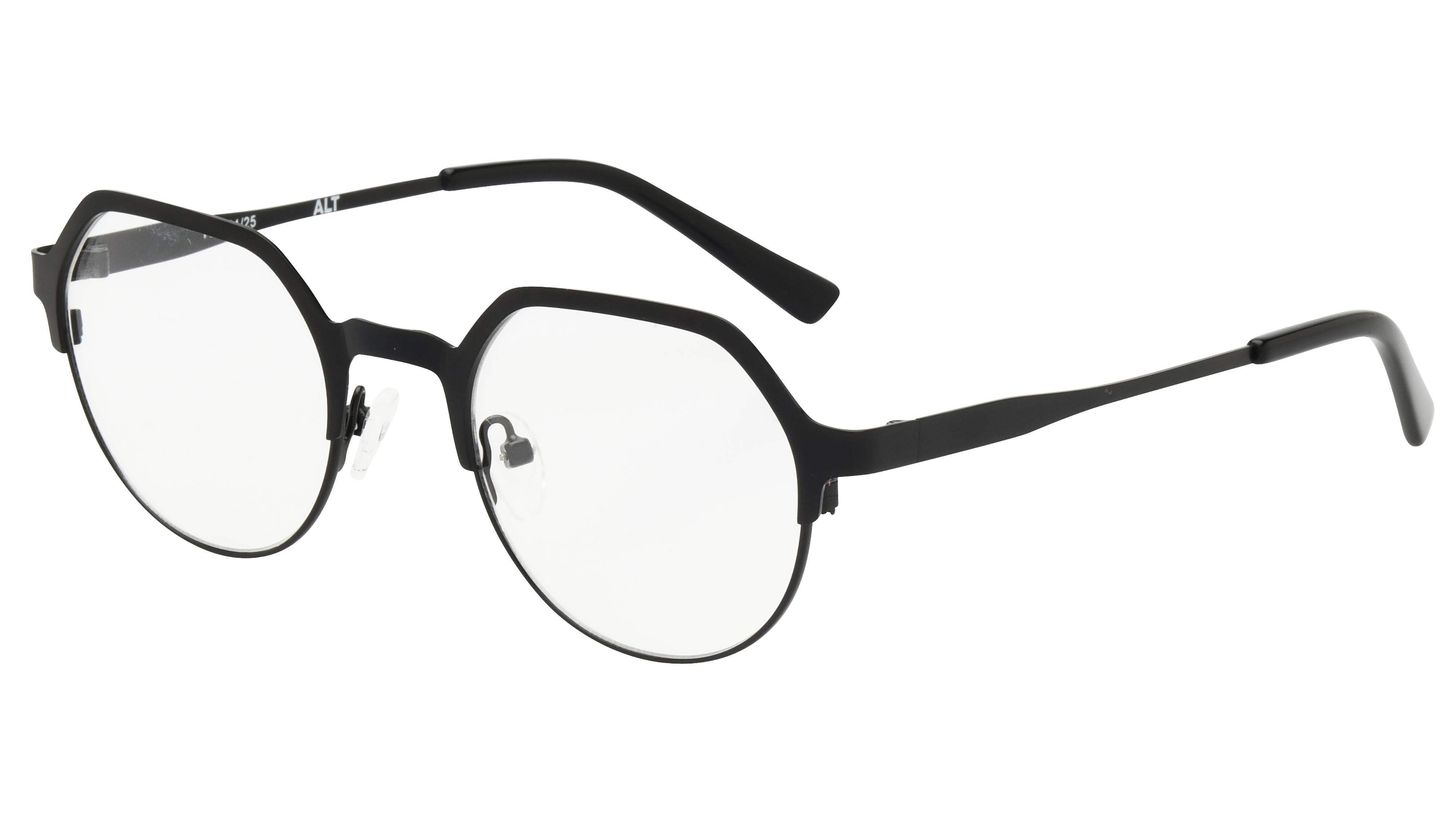 Lunettes de vue Alternance Enfant Noir Ronde alt25118 Trois-Quart