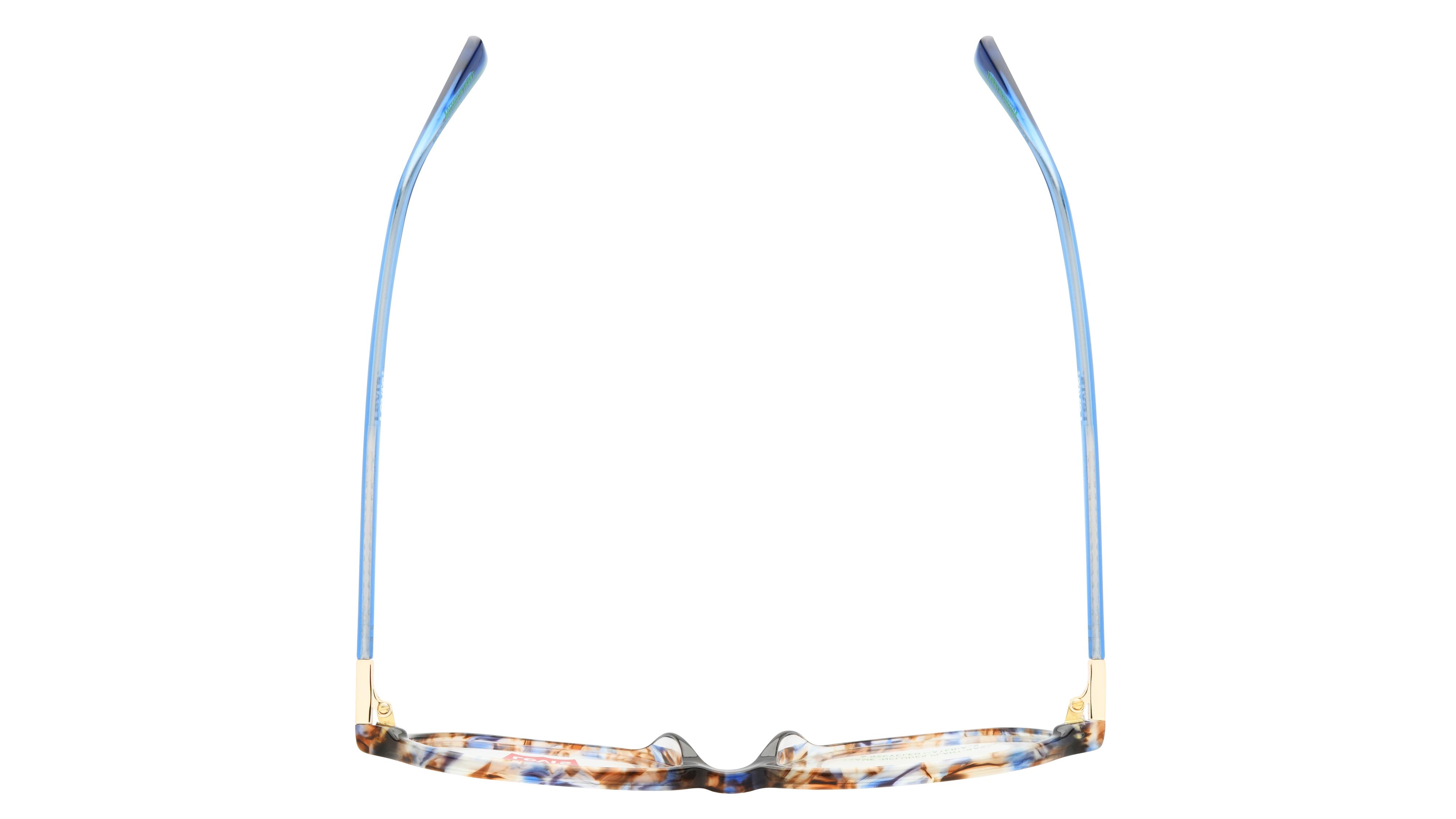 Lunettes de vue Levi's Femme Bleu Ronde lv1106 Dessus