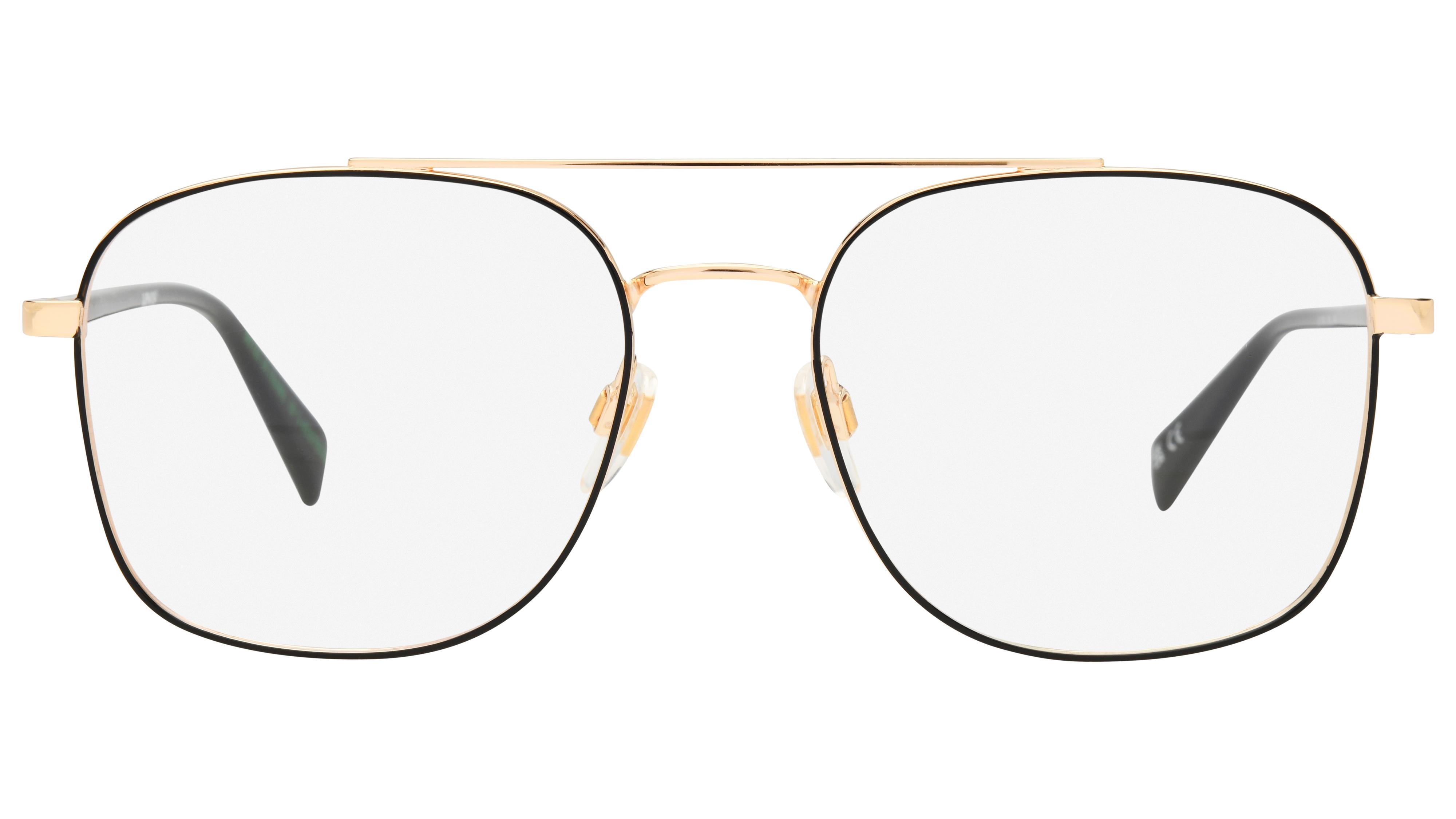 Lunettes de vue Levi's Femme Or Rectangle Lv Face