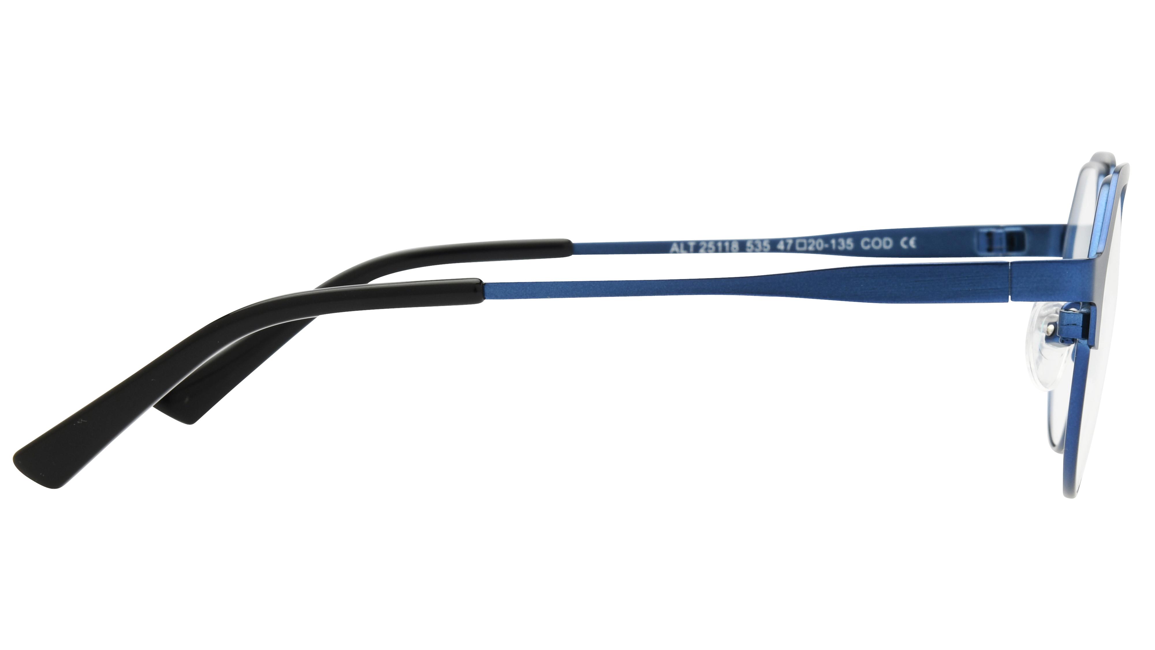 Lunettes de vue Alternance Enfant Bleu Ronde alt25118 Droite