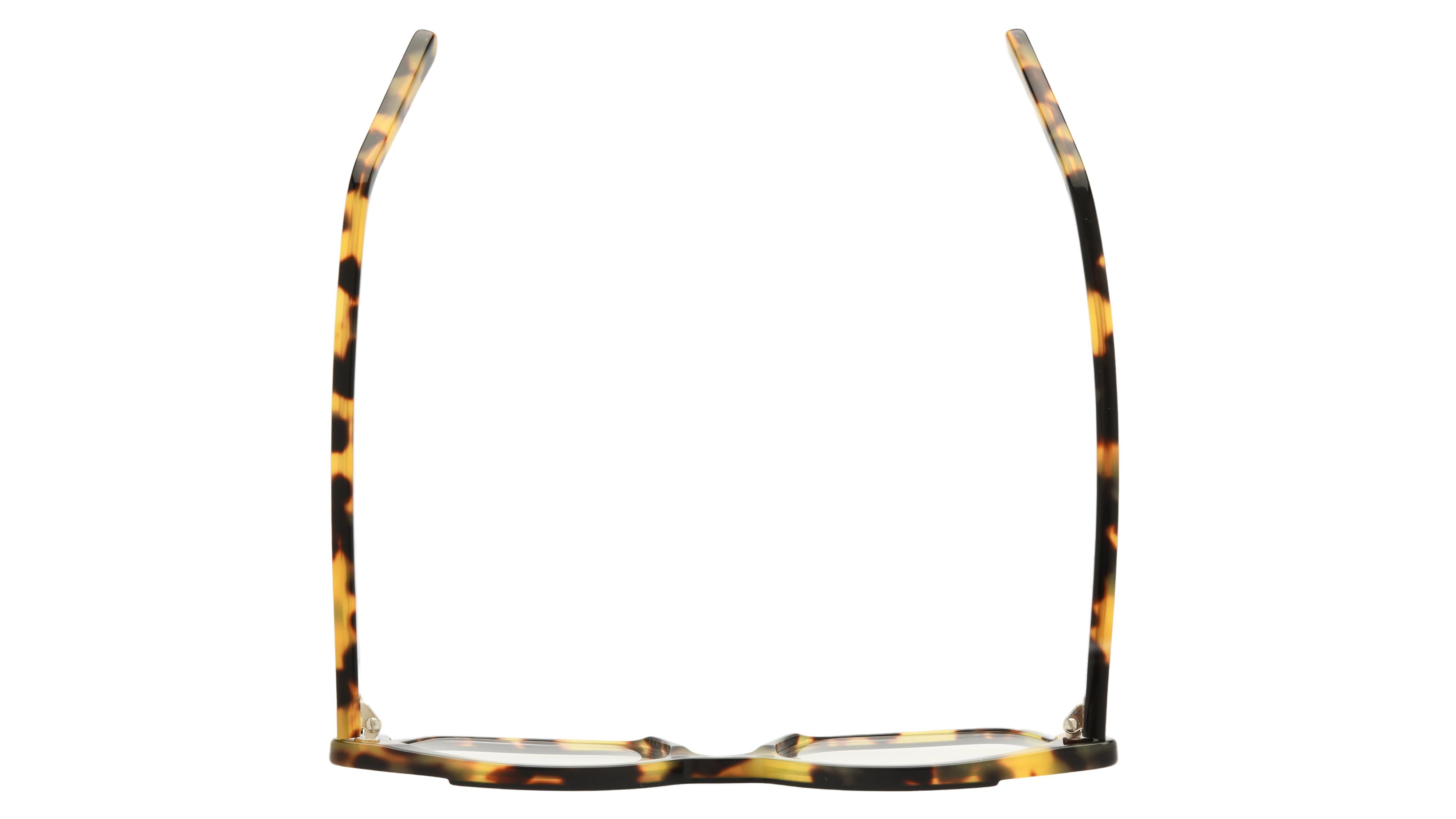 Lunettes de vue La Collection des Lunetiers Femme Ecaille Papillon CAMILLE Dessus