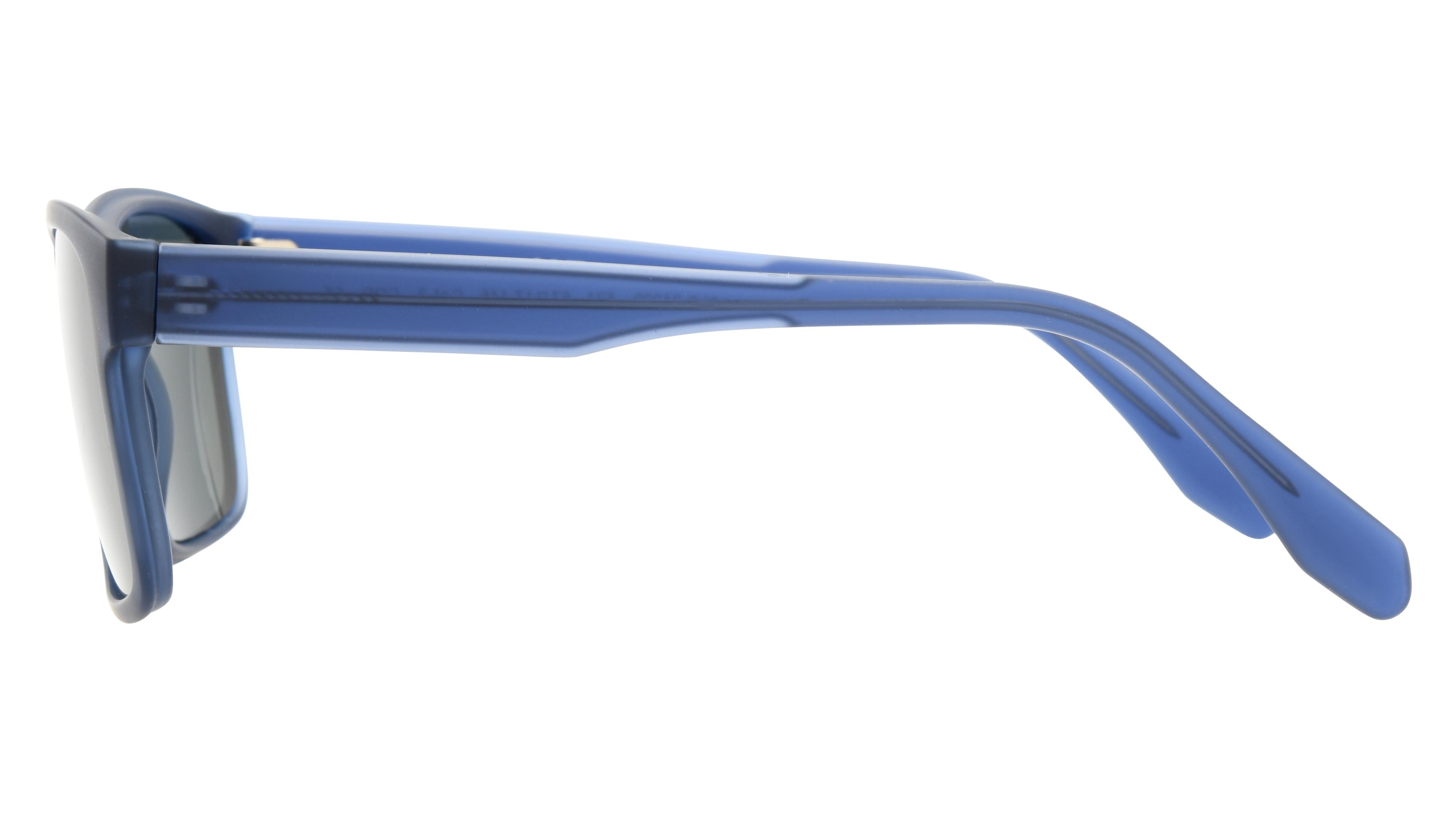 Lunettes de soleil Alternance Homme Bleu Rectangle Alt24209 Gauche