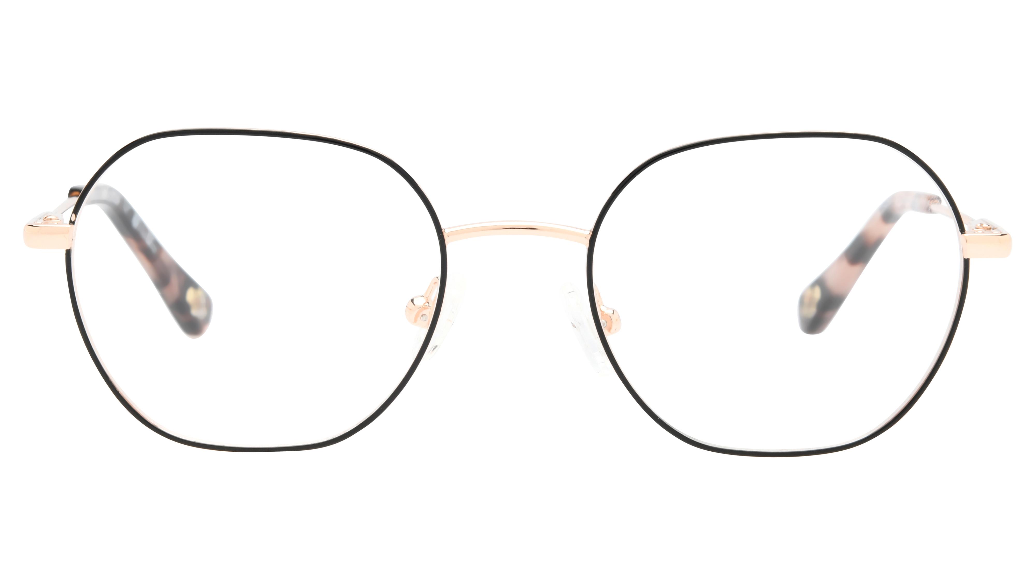 Lunettes de vue têtes à TETES Enfant Or Rectangle Tat2409E+ Face