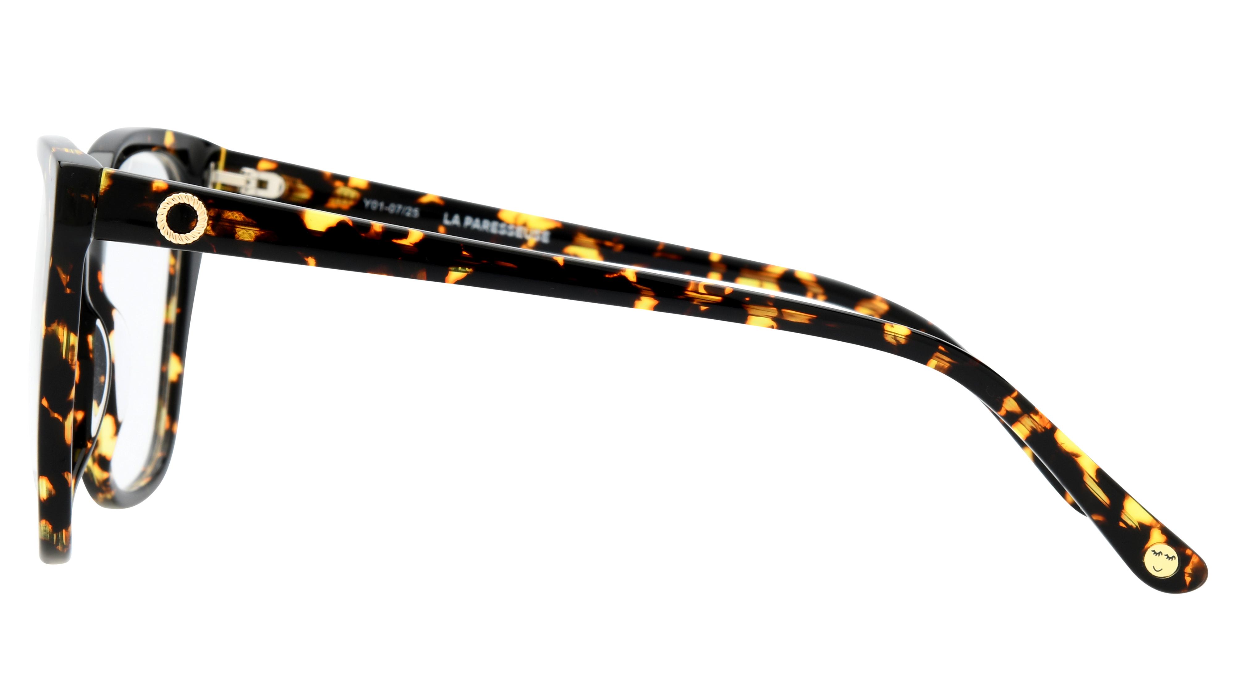 Lunettes de vue La Paresseuse Femme Ecaille Papillon Par2601 Gauche