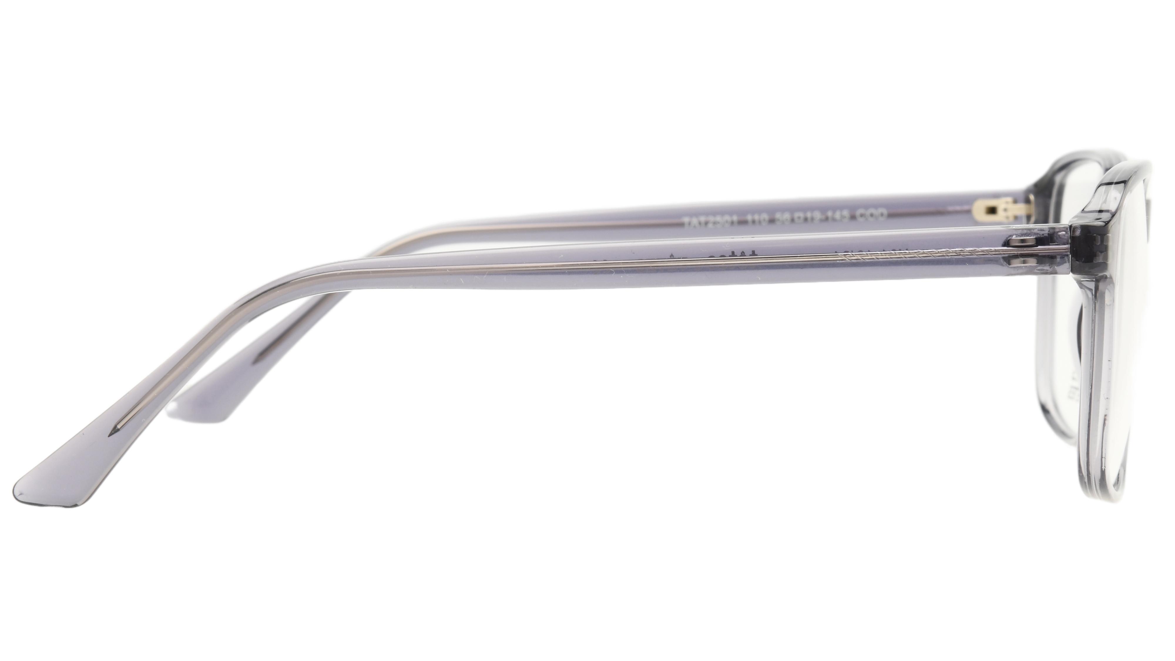 Lunettes de vue têtes à TETES Homme Gris Rectangle Tat2501 Droite