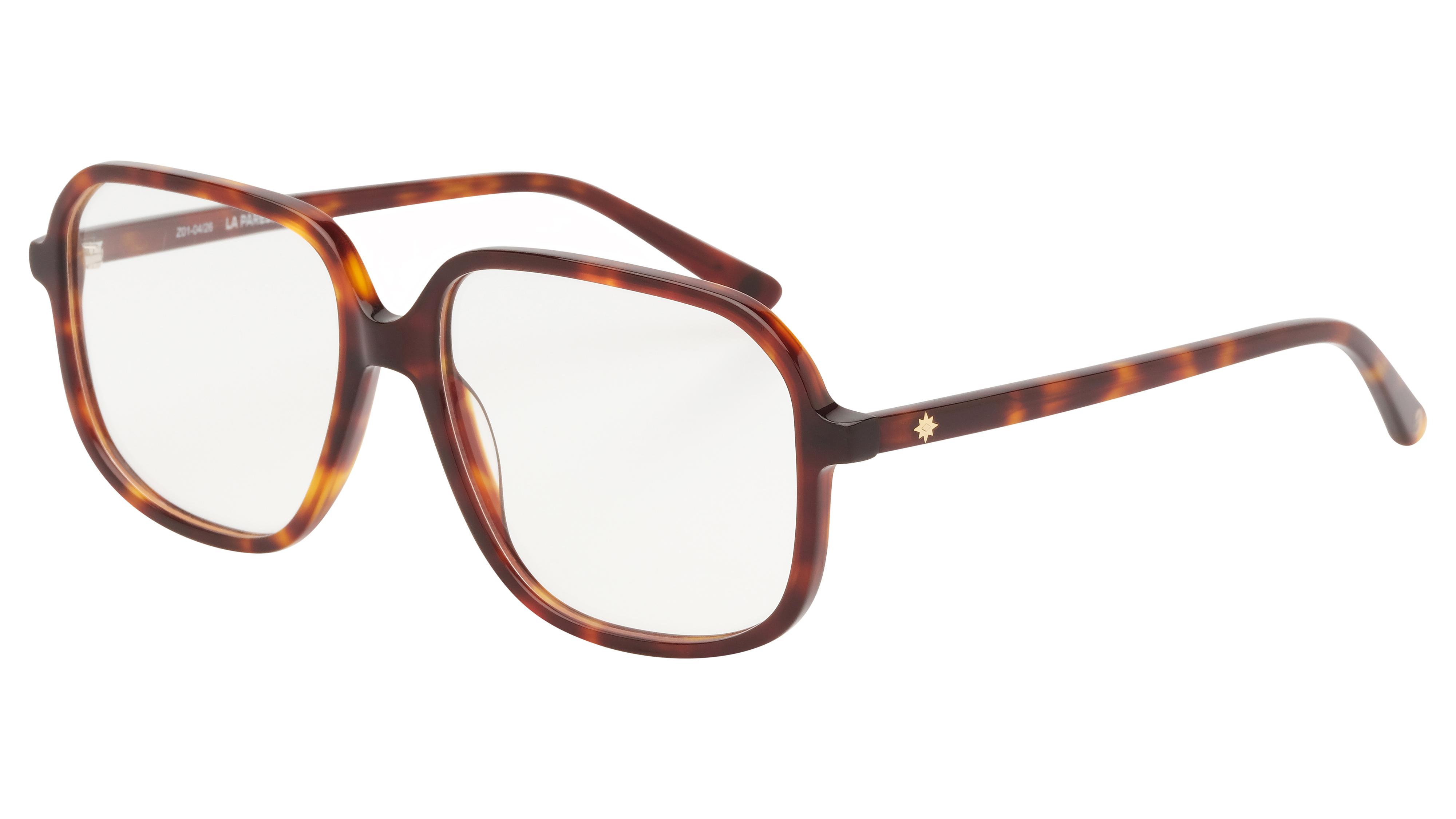 Lunettes de vue La Paresseuse Femme Ecaille Tonneau Par2607 Trois-Quart