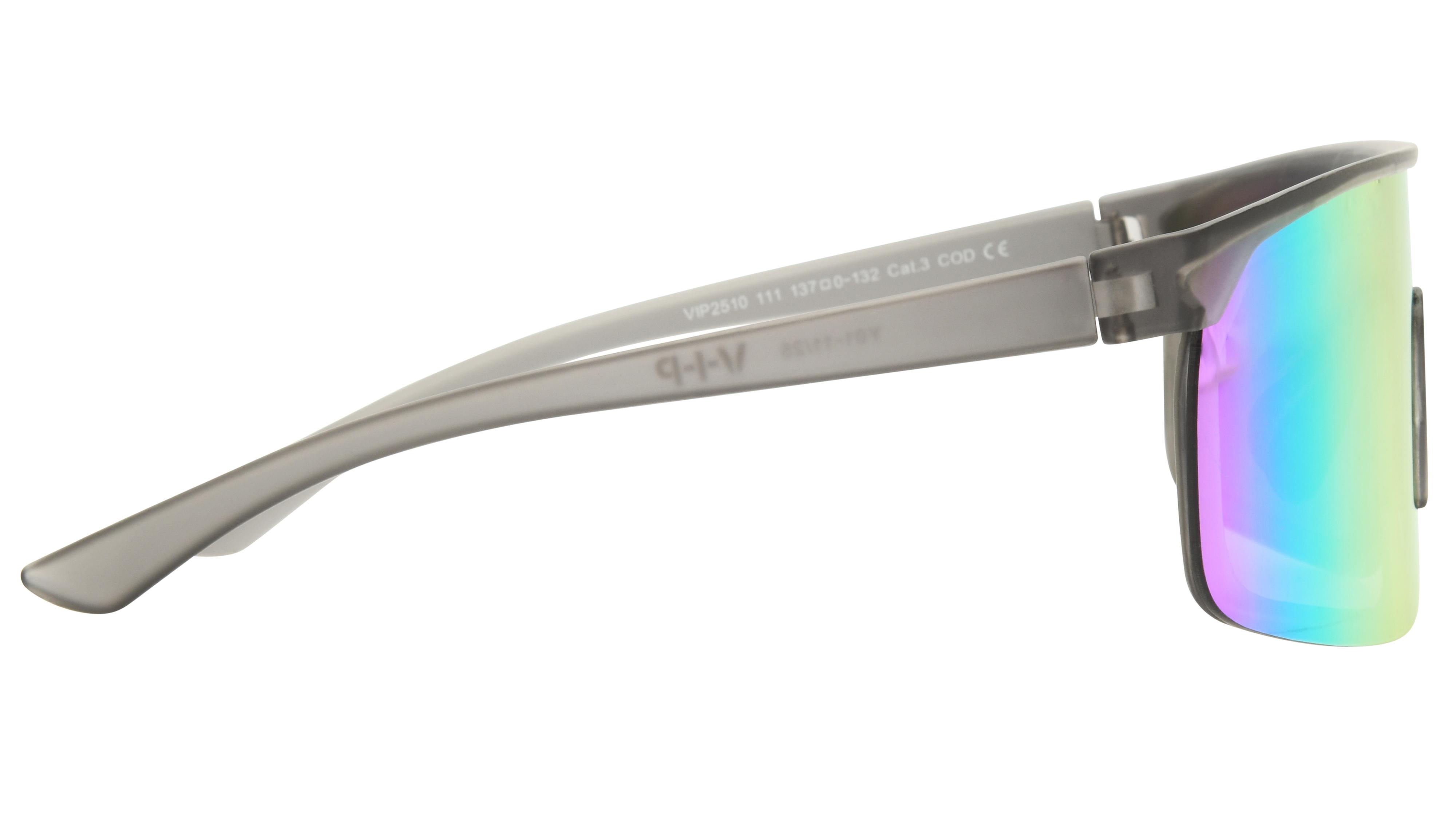 Lunettes de soleil VIP Mixte Gris Sport vip2510 Droite