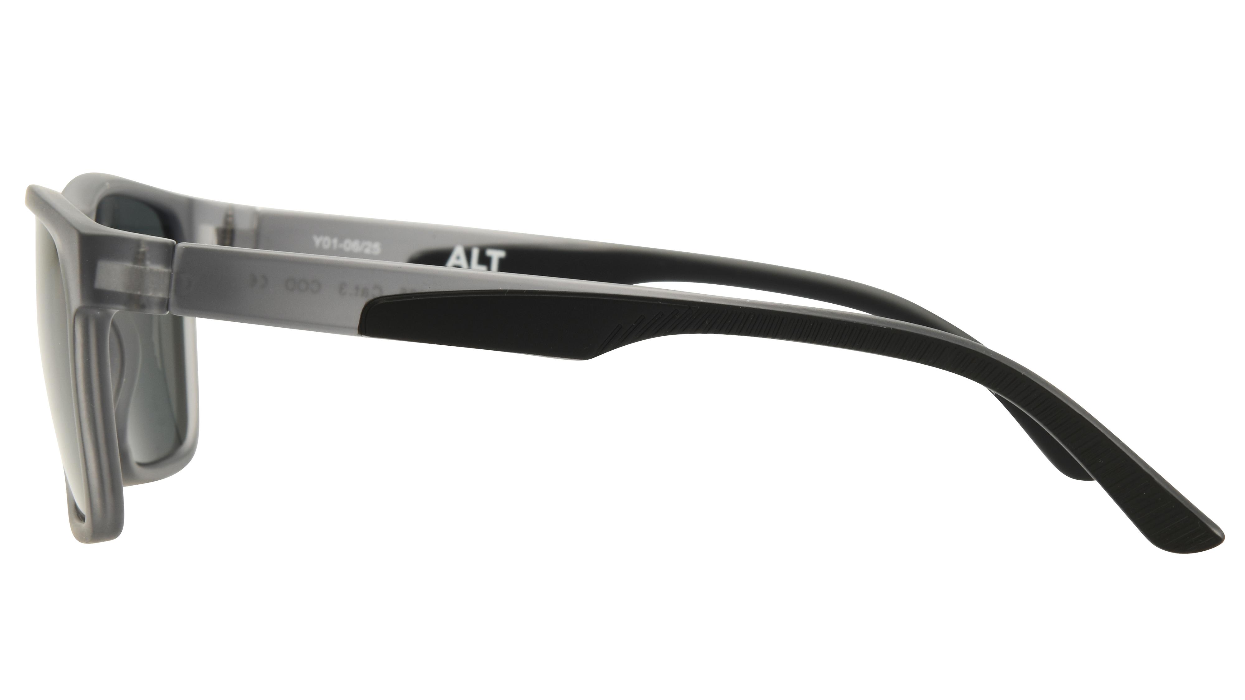 Lunettes de soleil Alternance Enfant Gris Rectangle alt26205 Gauche