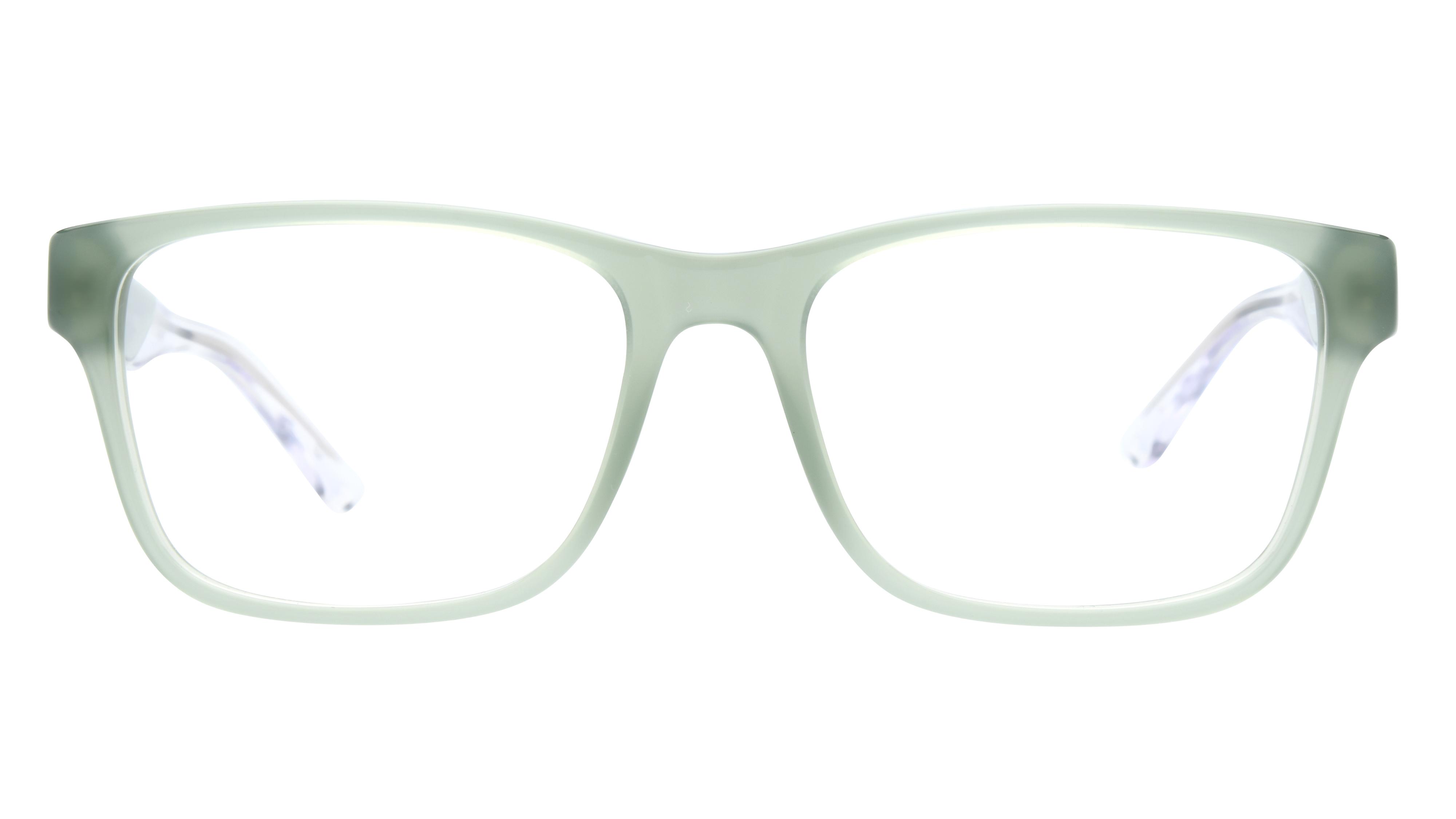 Lunettes de vue Emporio Armani EA3239 6094 Vert Cristal Rectangle Le Collectif des Lunetiers