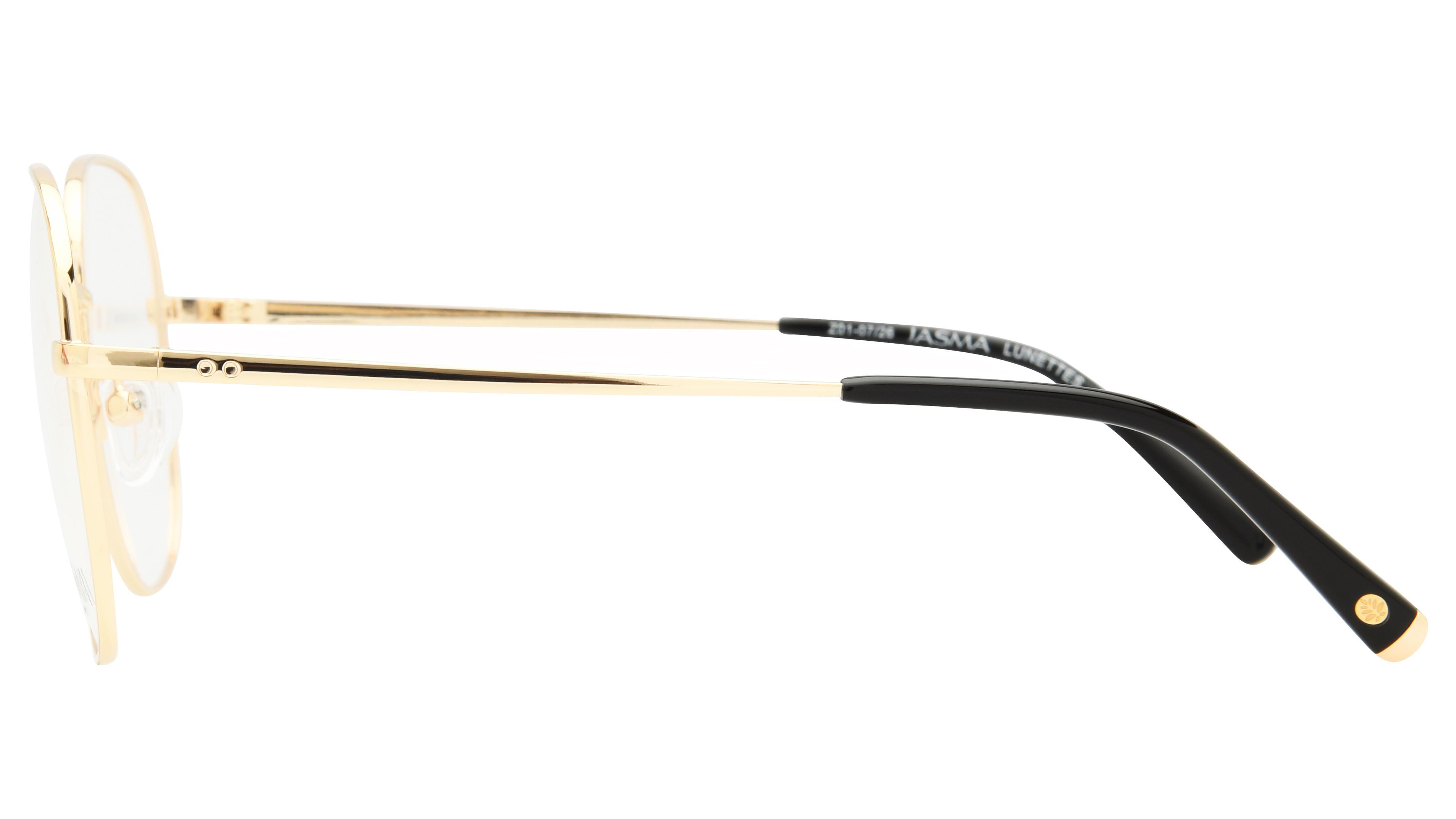Lunettes de vue Jasma Femme Or Carré Jas2610 Gauche