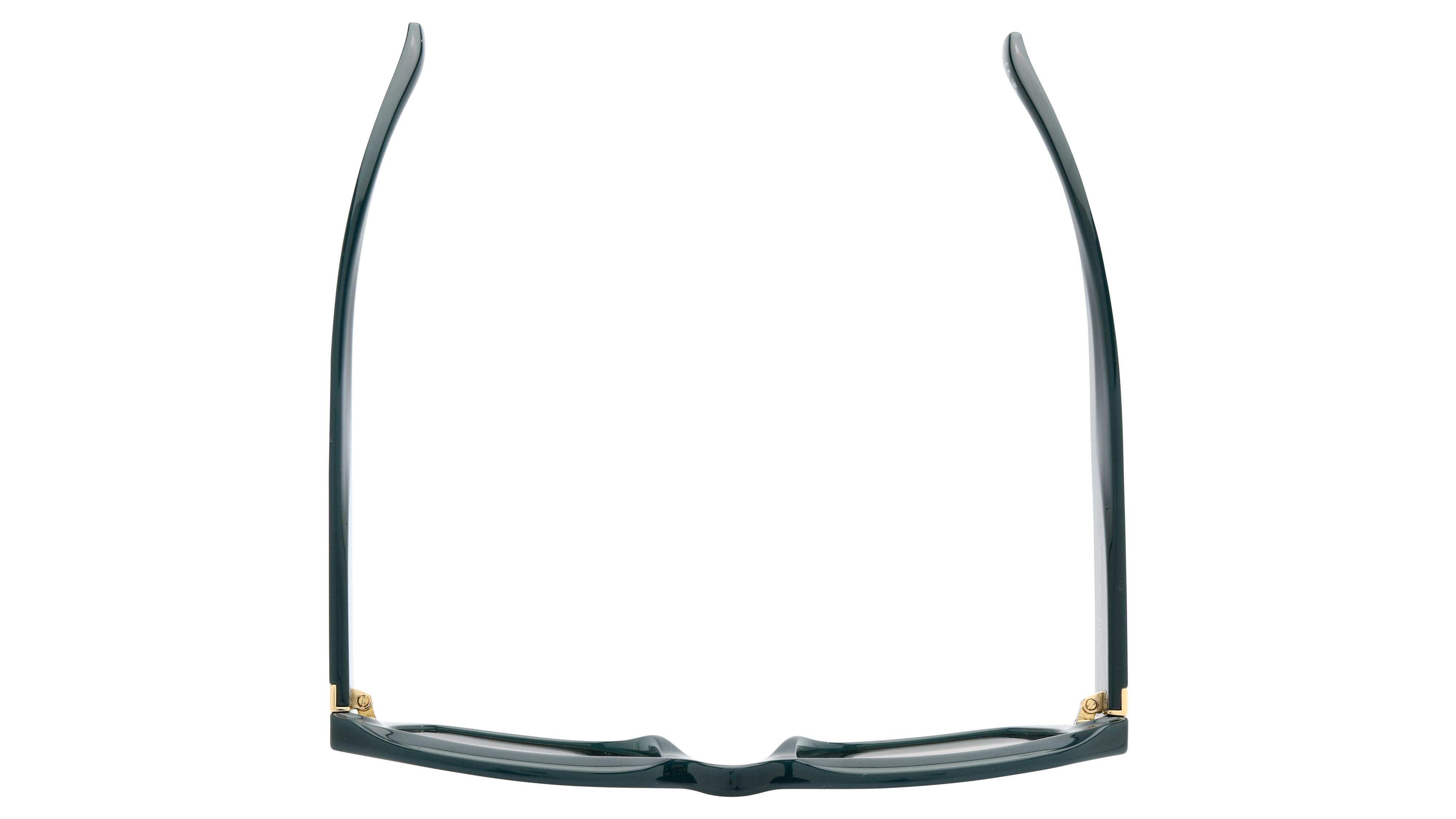 Lunettes de soleil Levi's Femme Vert Rectangle Lv1066/S Dessus