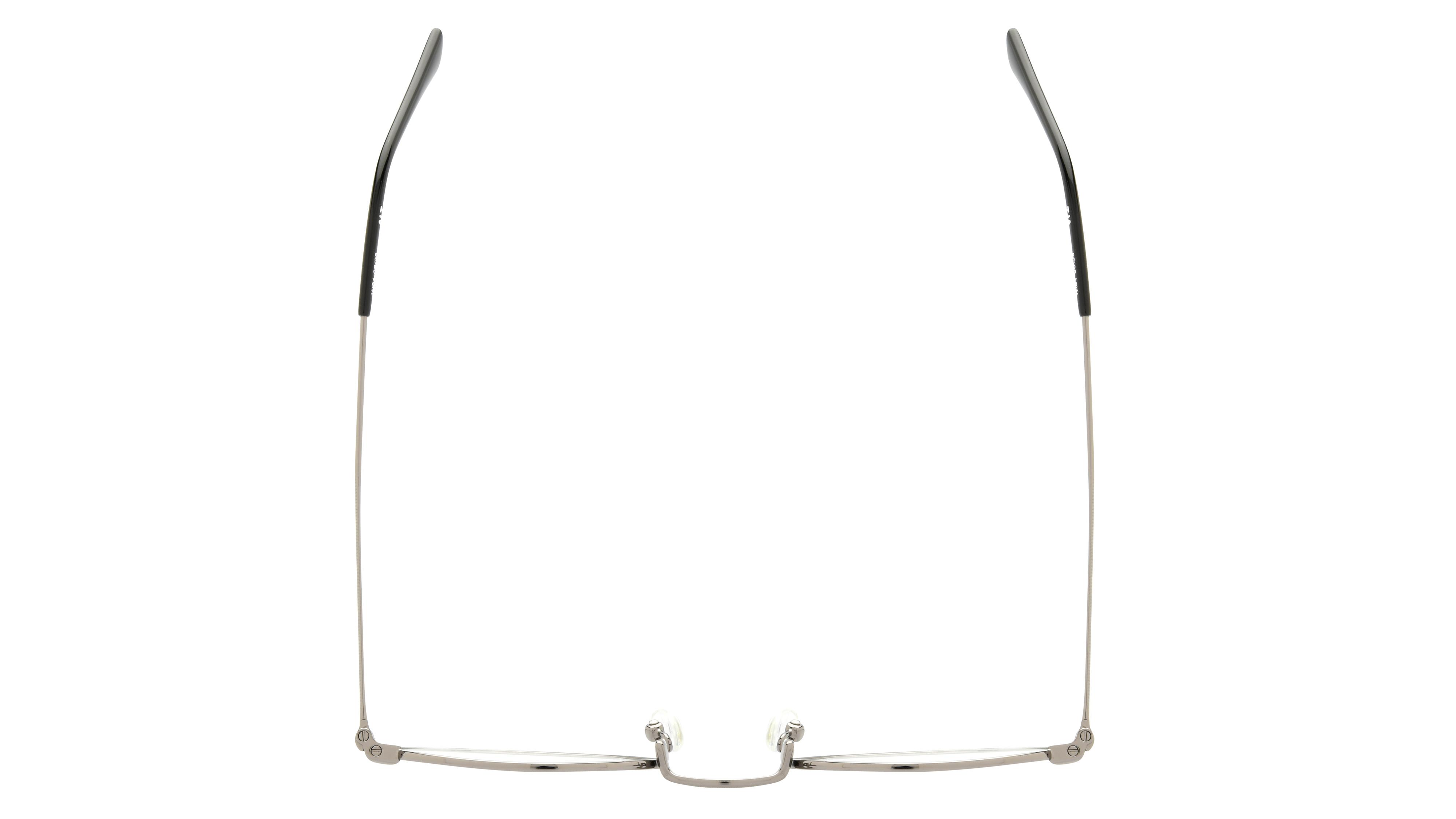Lunettes de vue Alternance Mixte Gris Ronde Alt24103 Dessus