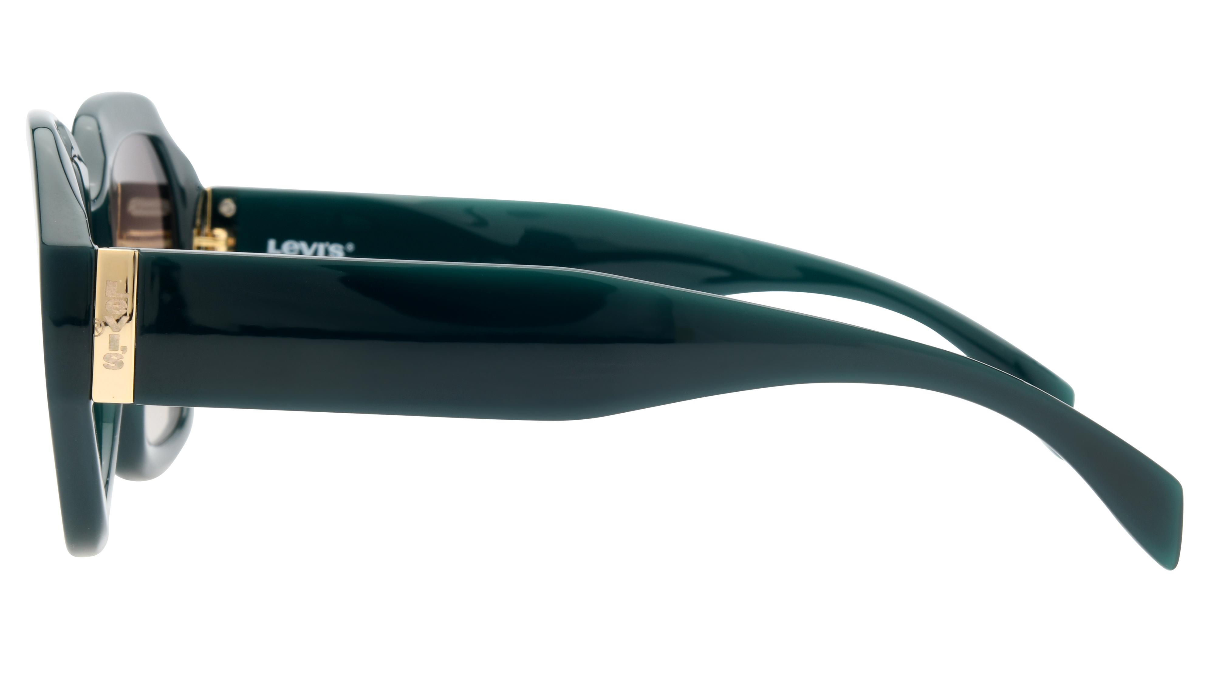 Lunettes de soleil Levi's Femme Vert Rectangle Lv1066/S Gauche