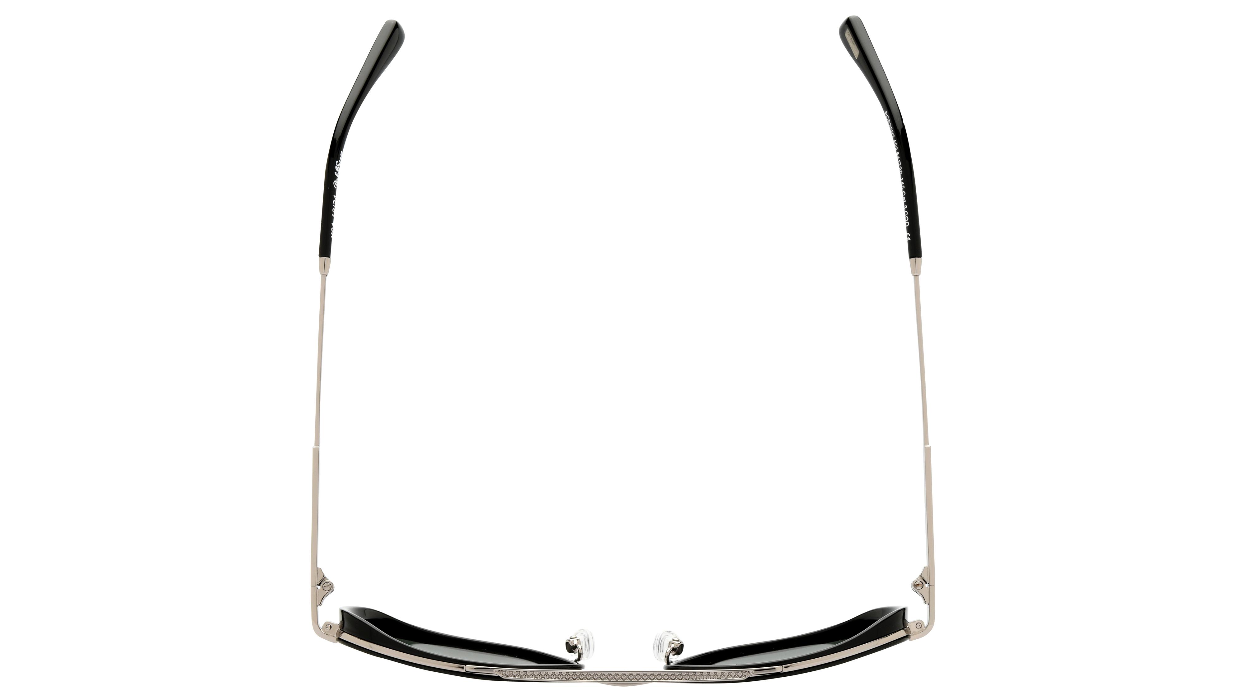 Lunettes de soleil Pol&Sun Homme Noir Rectangle Pos2507 Dessus