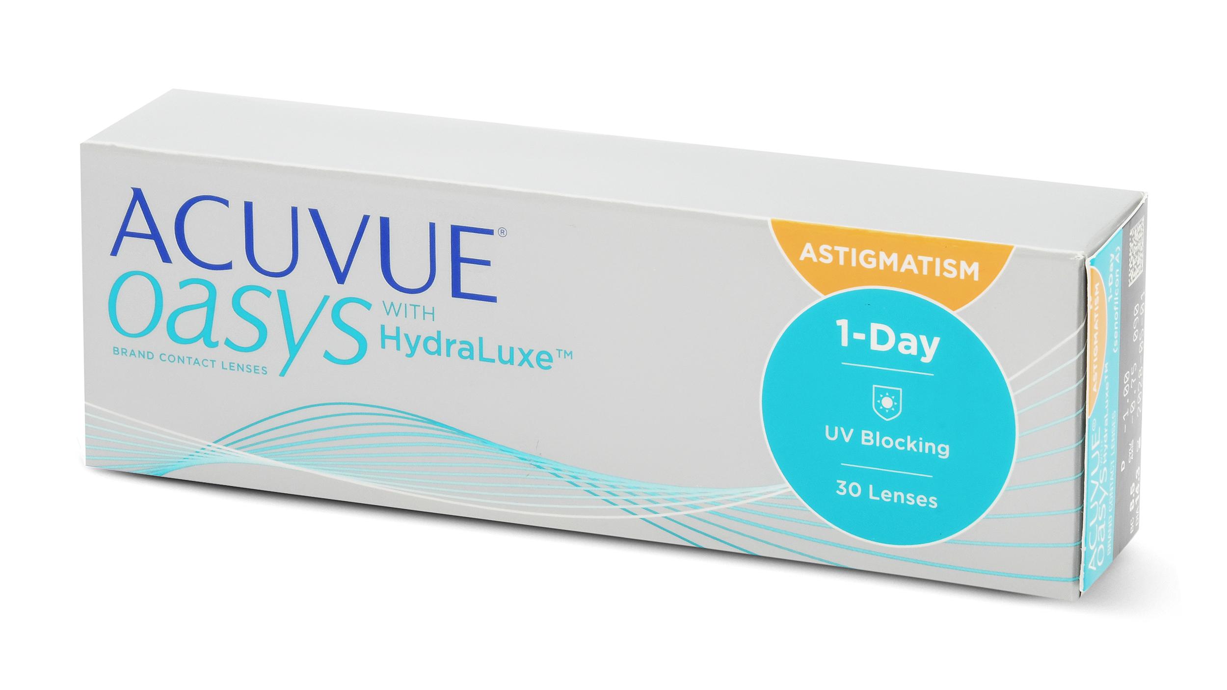 Lentilles de contact 1 Day Acuvue Oasys For Astigmatism Boîte de 30