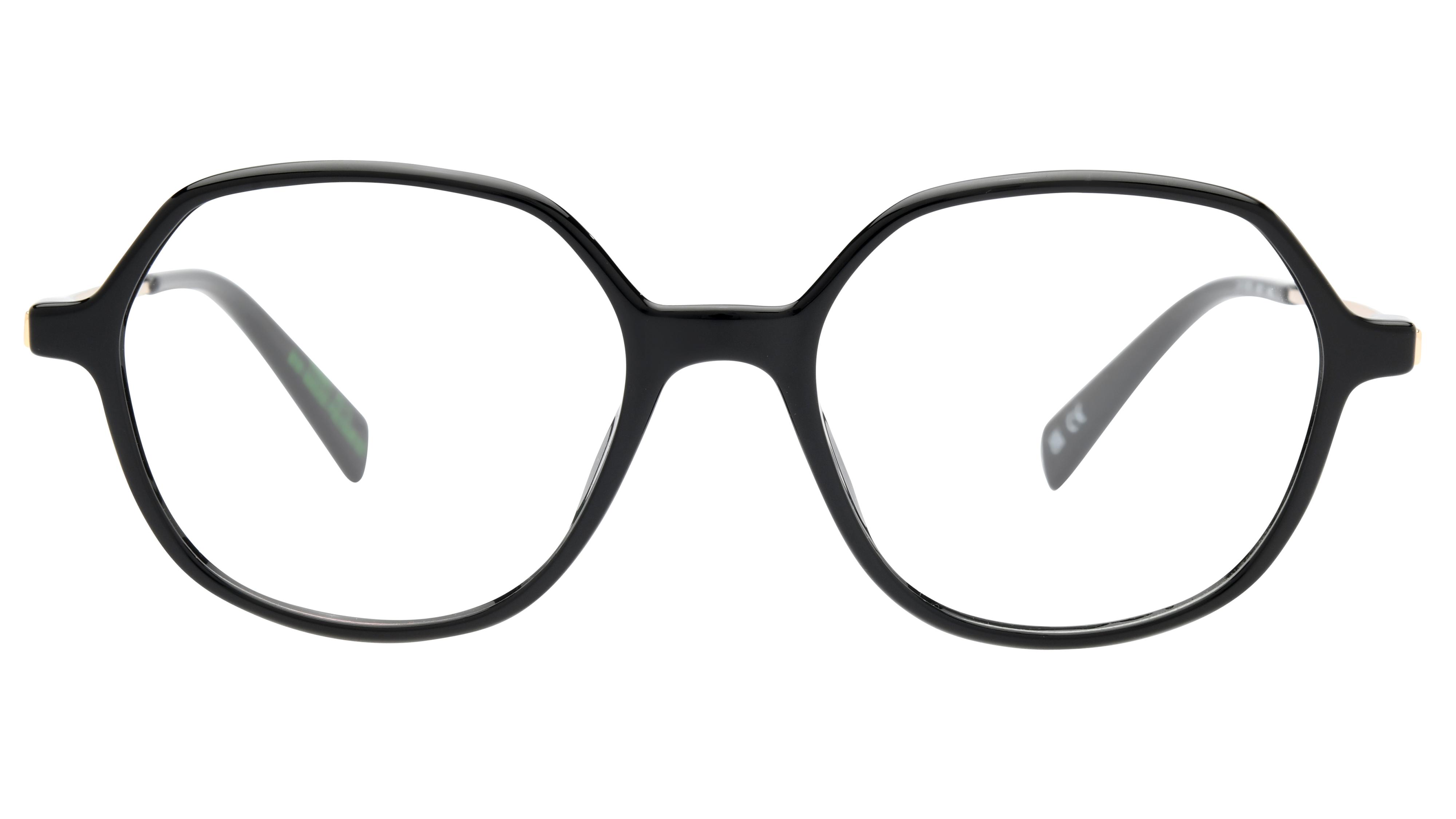 Lunettes de vue Levi's Femme Noir Carré Lv1073 Face