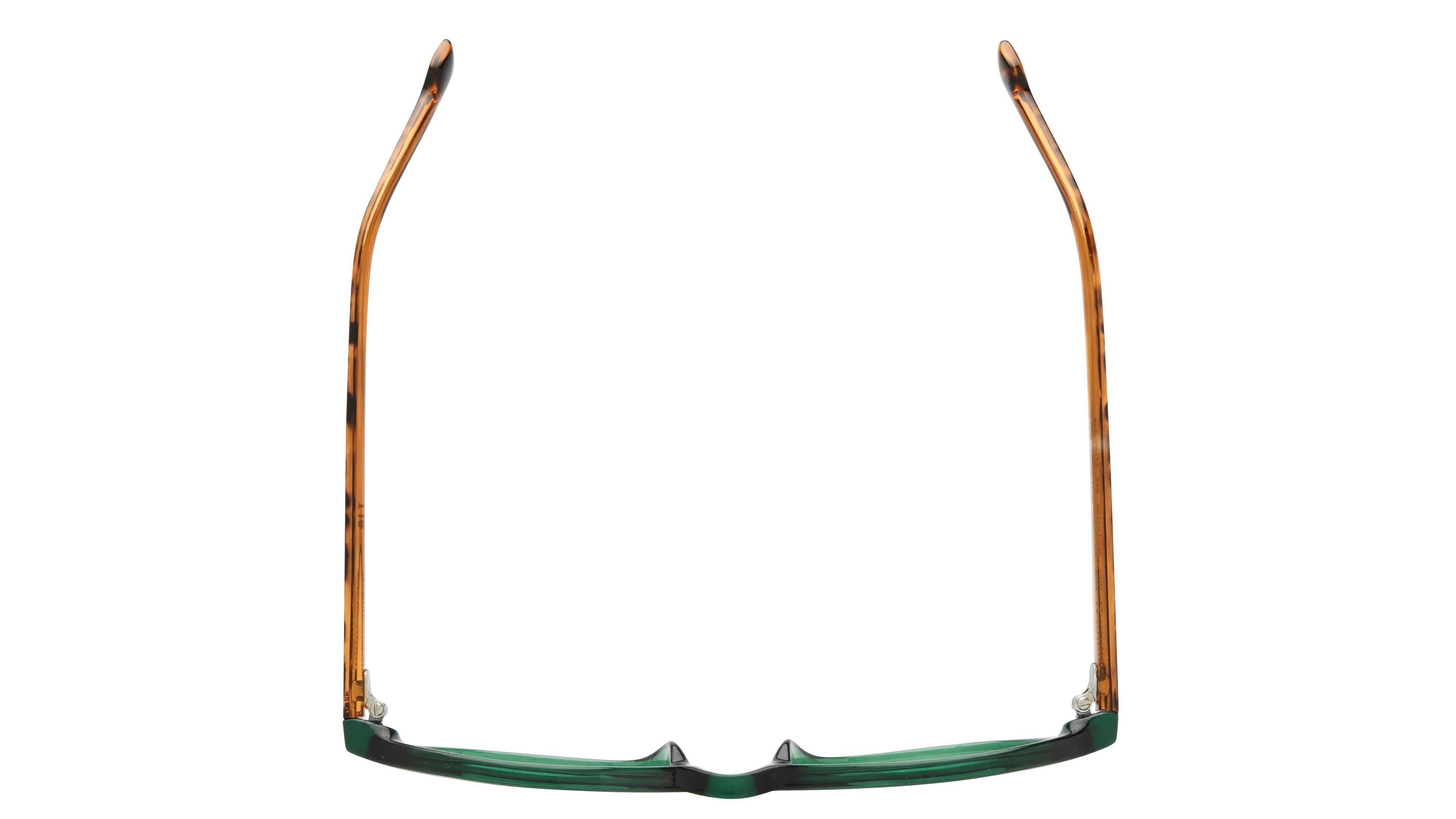 Lunettes de vue Alternance Femme Vert Carré alt25113 Dessus