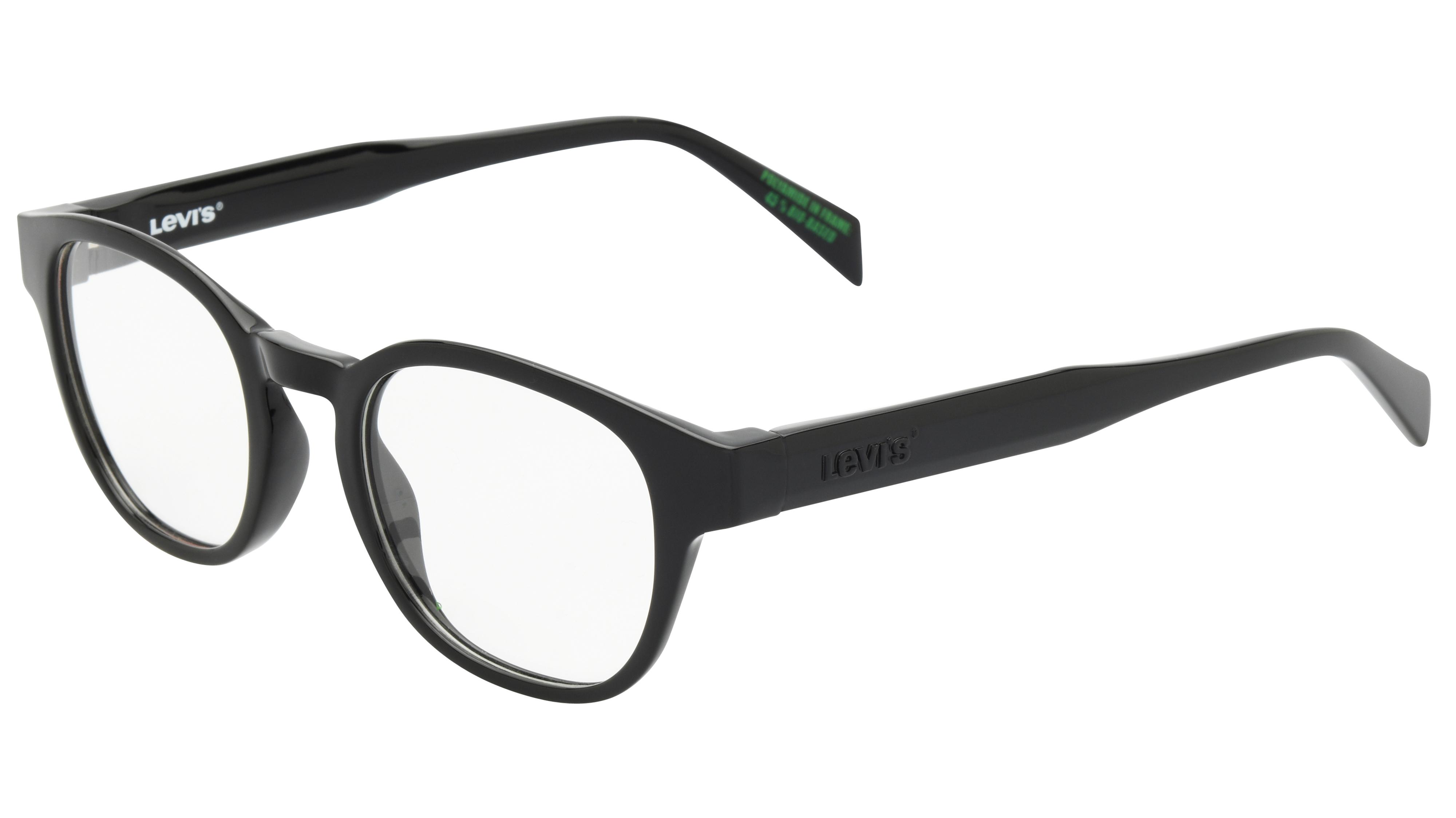 Lunettes de vue Levi's Homme Noir Pantos lv1104 Trois-Quart