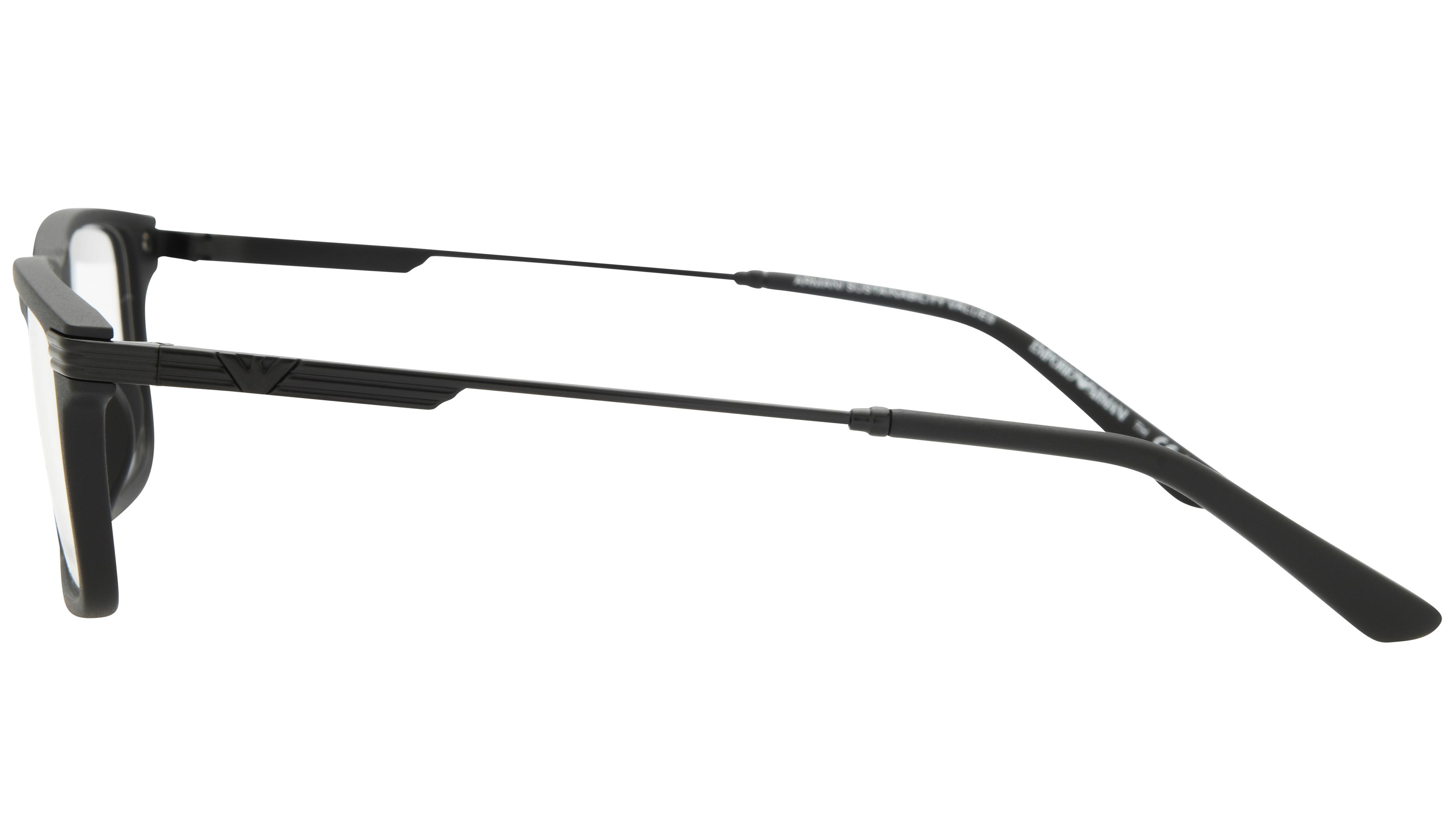 Lunettes de vue Emporio Armani Homme Noir Rectangle ea3268u Gauche