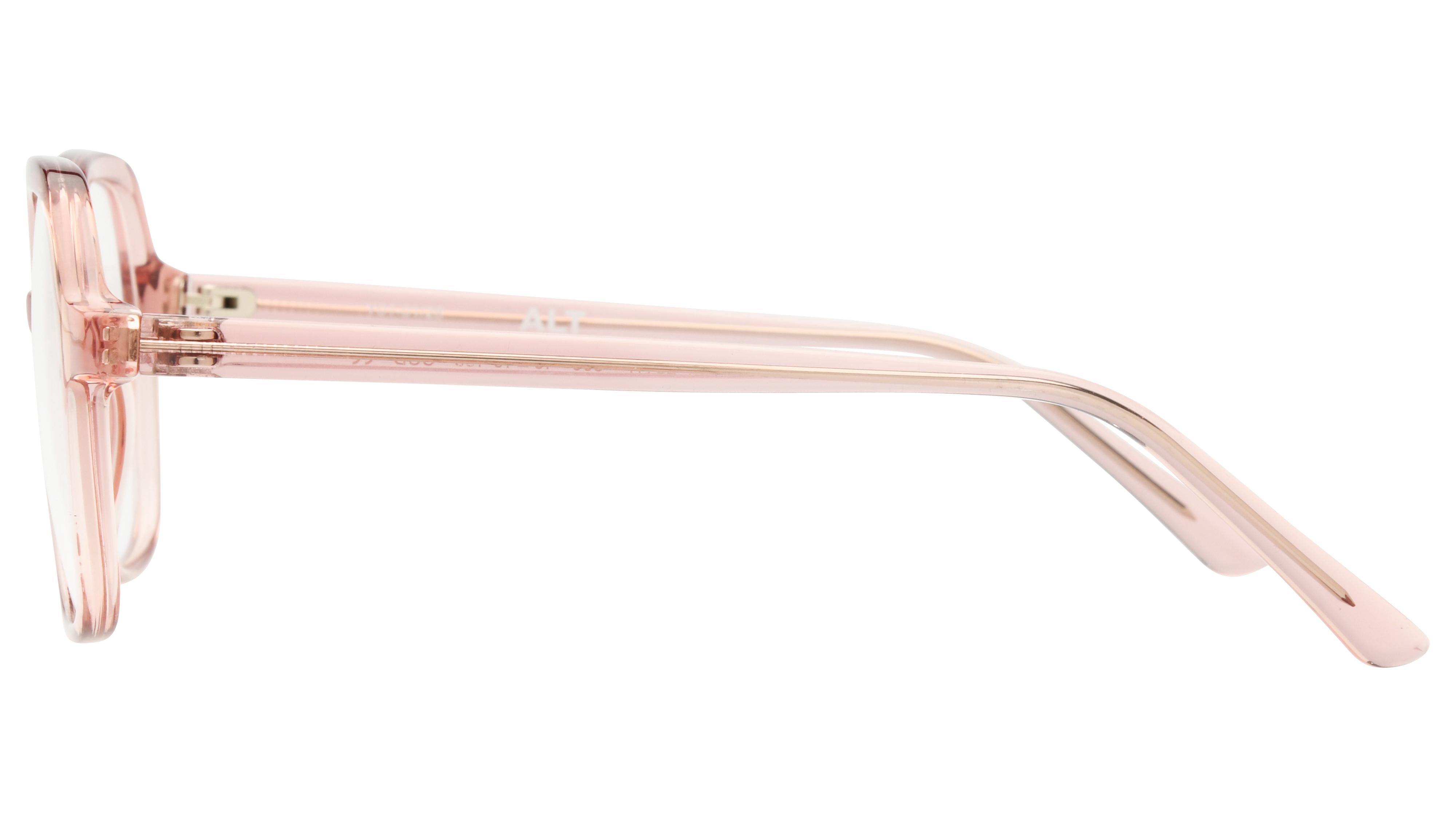 Lunettes de vue Alternance Enfant Rose Carré alt25117 Gauche
