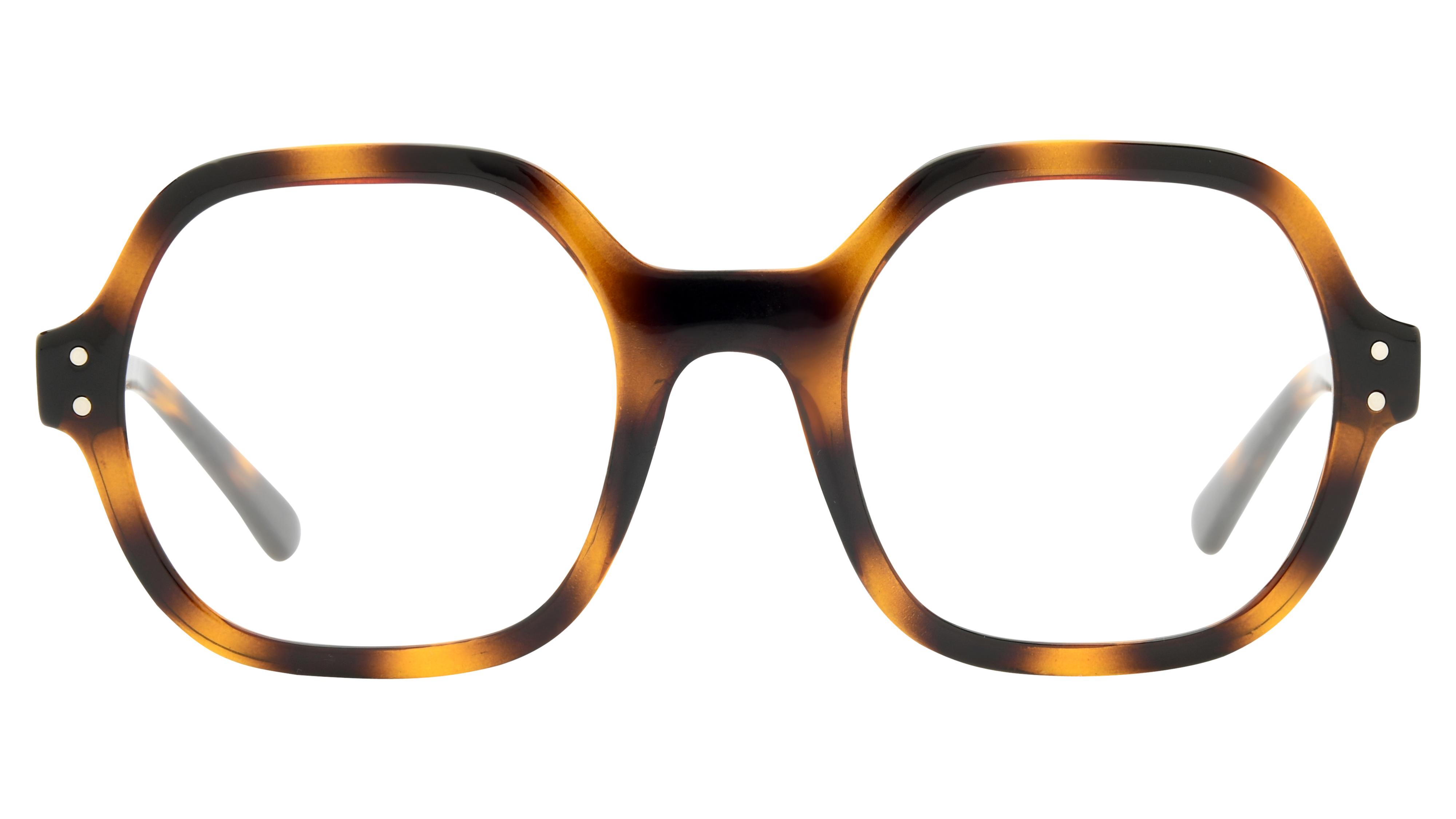 Lunettes de vue Alternance Femme Ecaille Carré Alt24101 Face