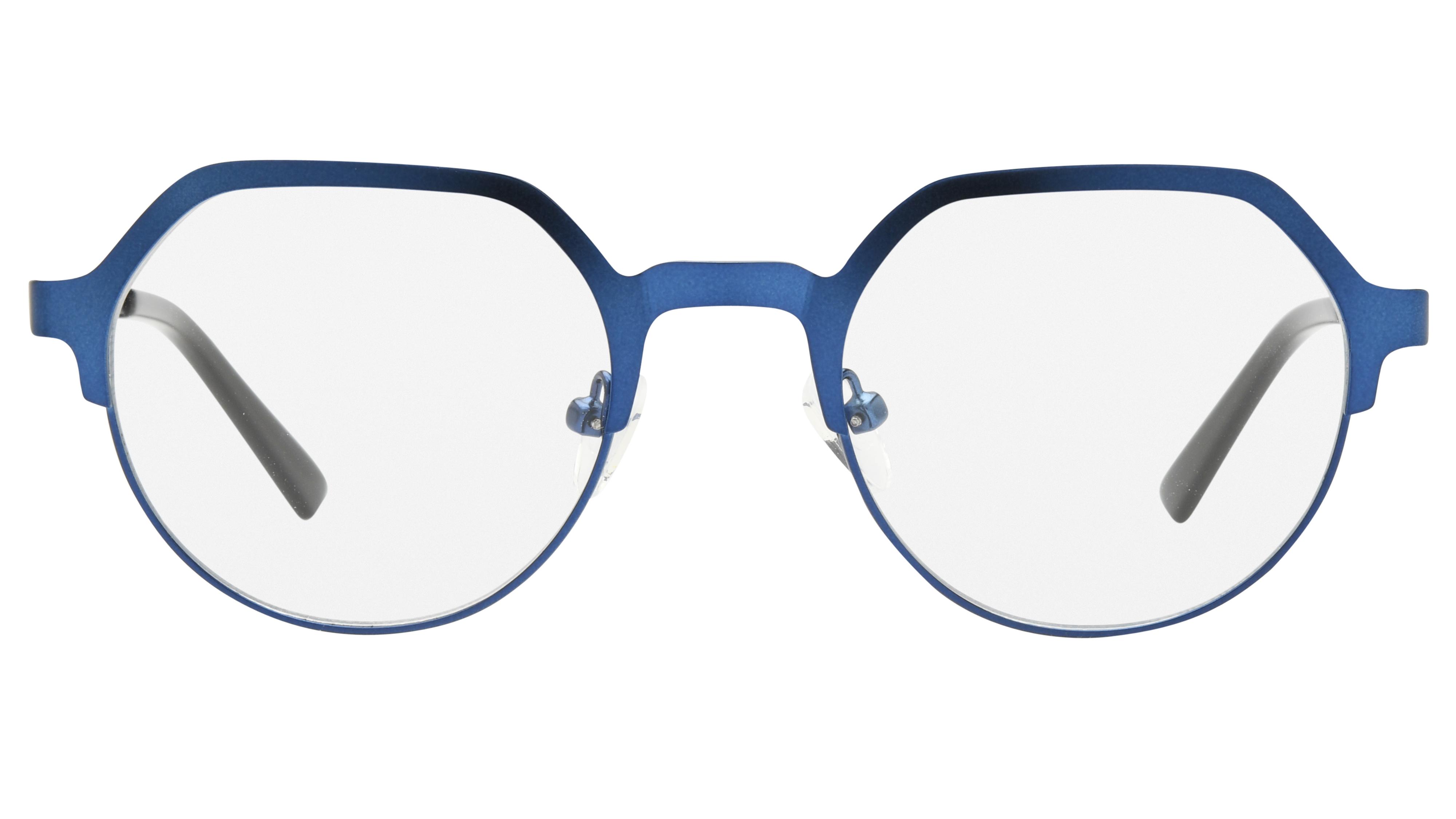Lunettes de vue Alternance Enfant Bleu Ronde alt25118 Face