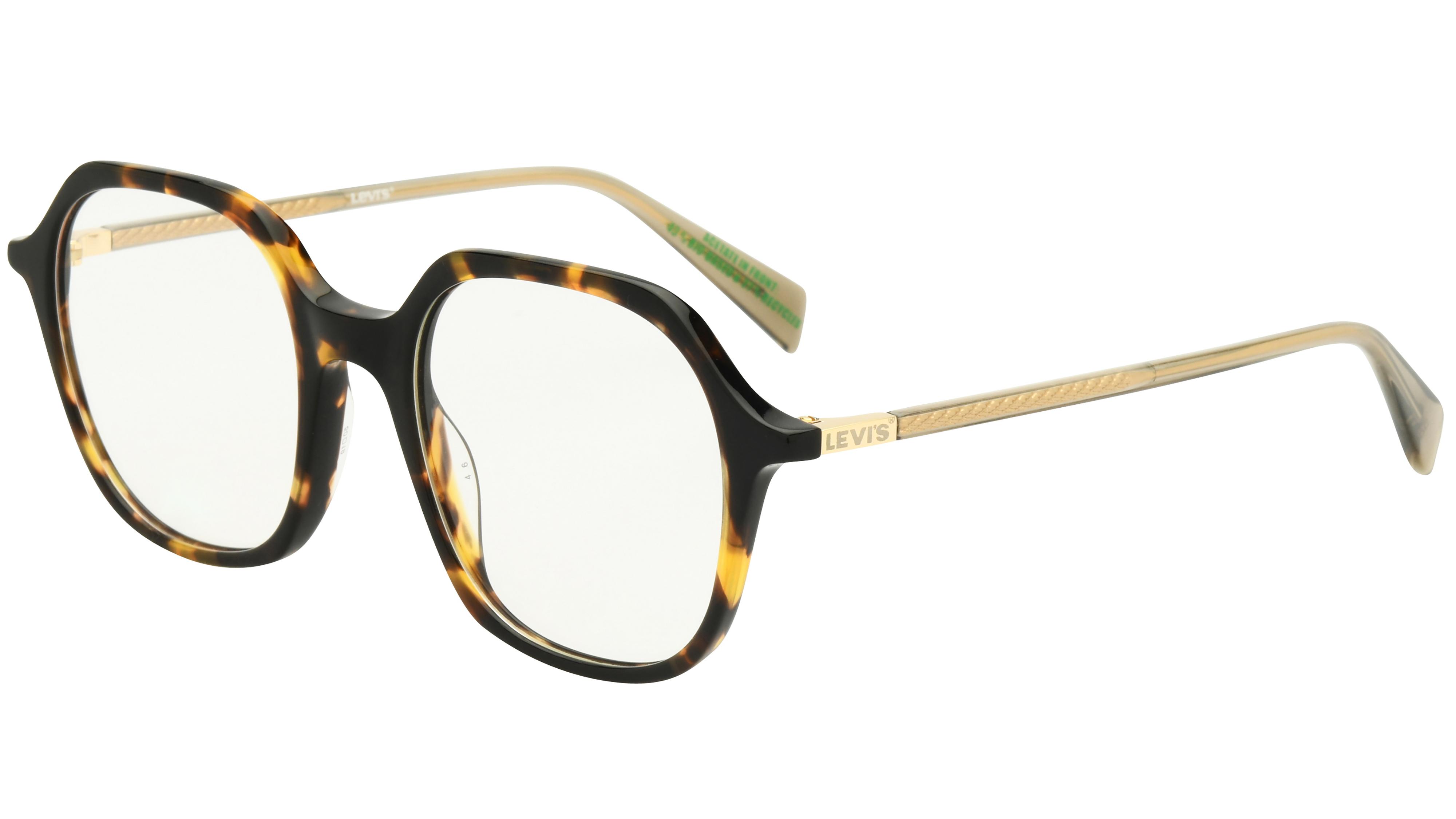 Lunettes de vue Levi's Femme Ecaille Carré lv1098 Trois-Quart