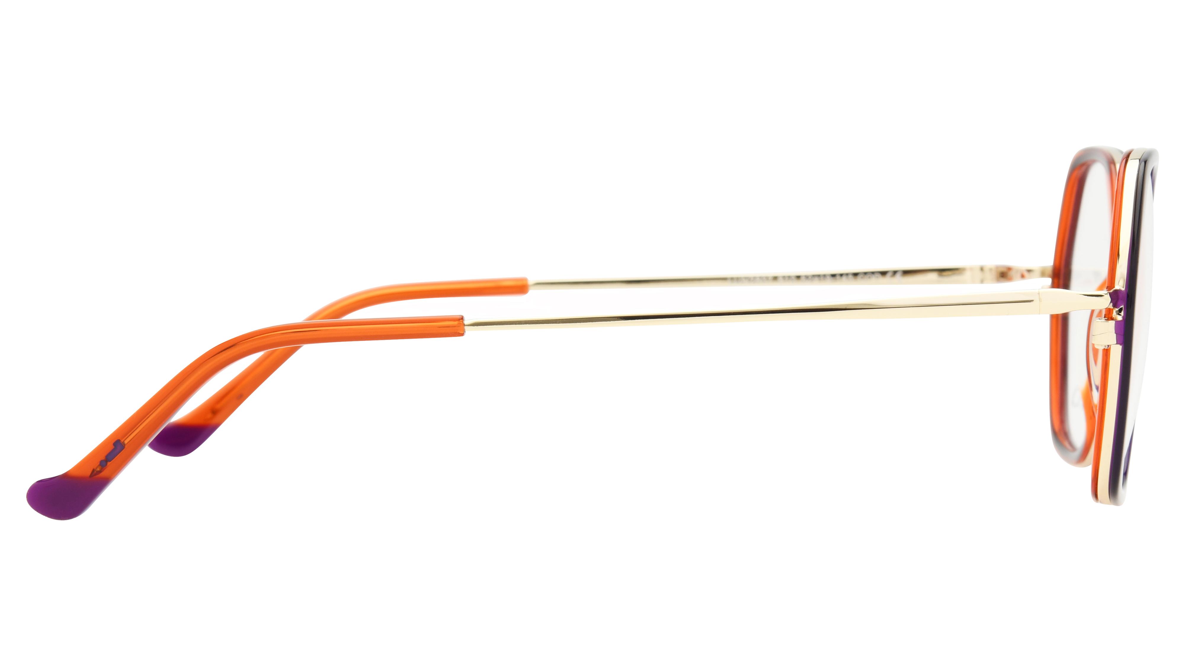 Lunettes de vue Lunatic Femme Transparent Tonneau Lun2607 Droite
